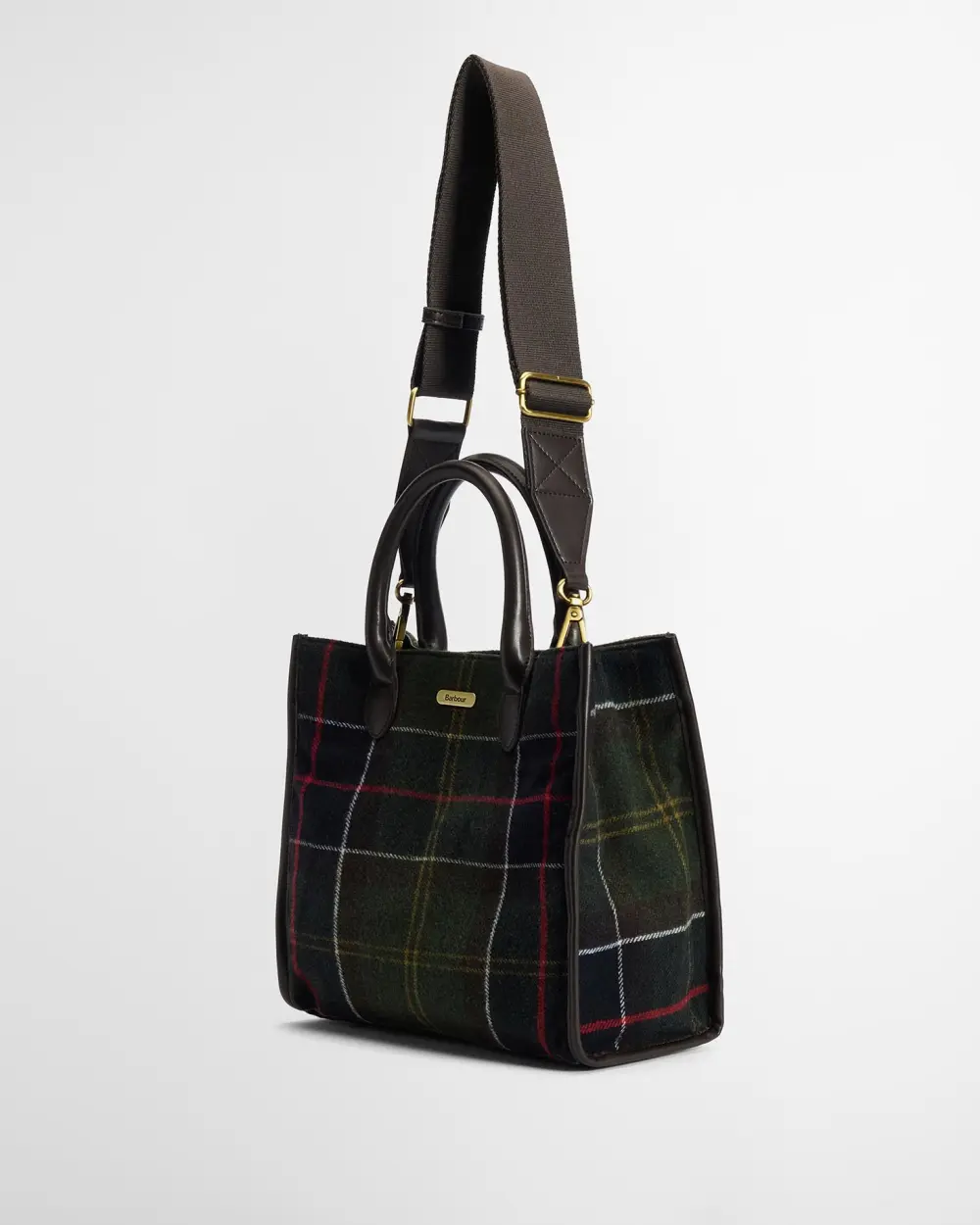 Barbour donna borsa tartan in lana BARRHILL - immagine 4