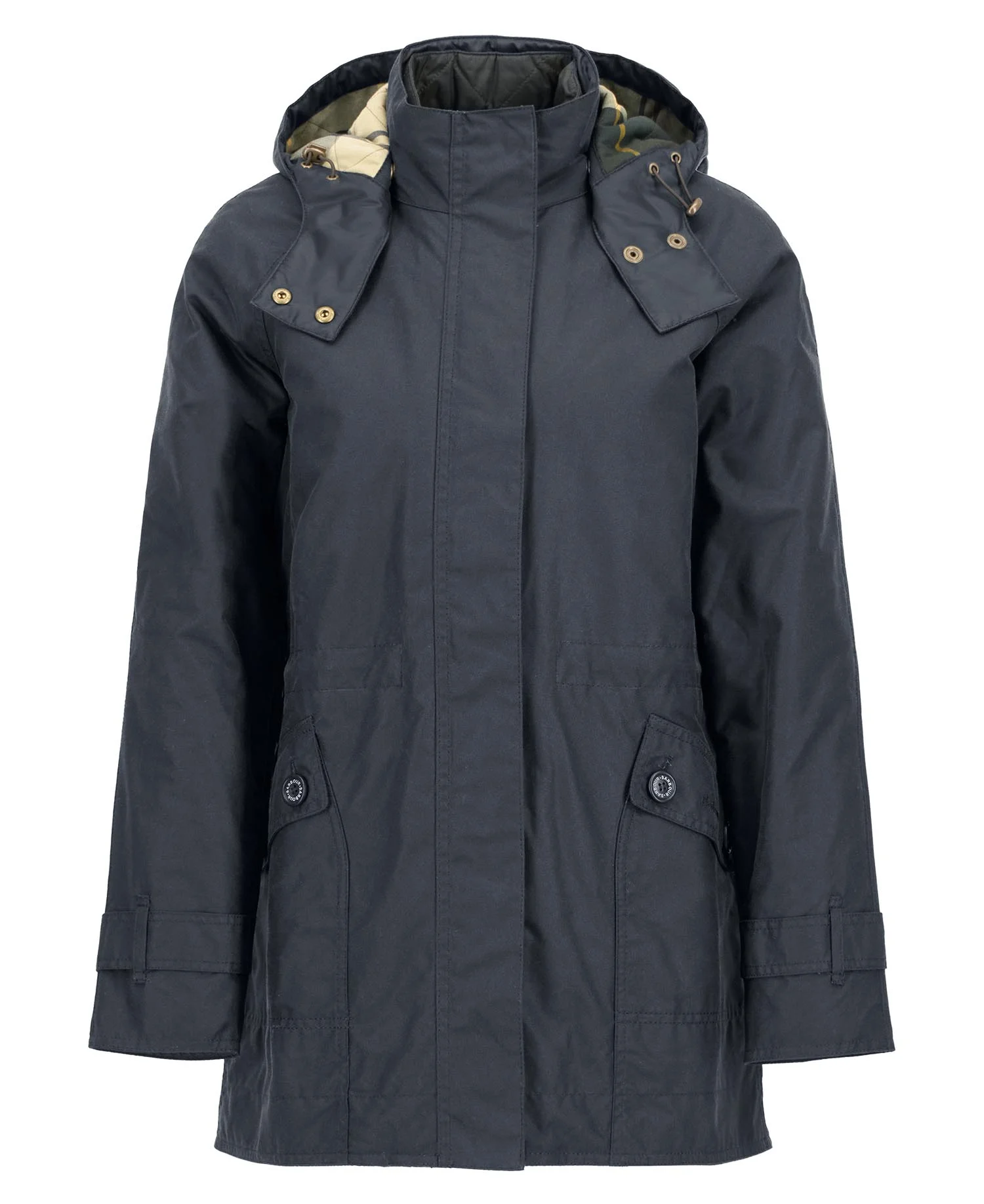 Barbour donna parka cerato verde CANNICH - immagine 5