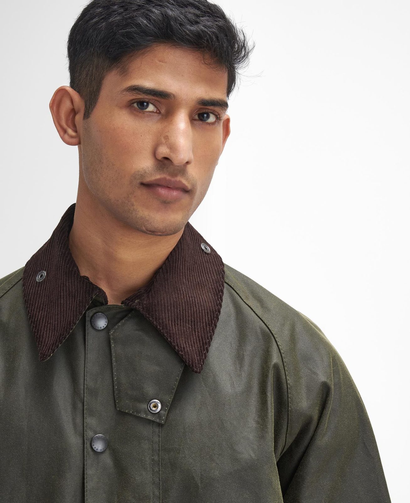 Barbour uomo giacca cotone cerato verde CLASSIC BEAUFORT - immagine 8