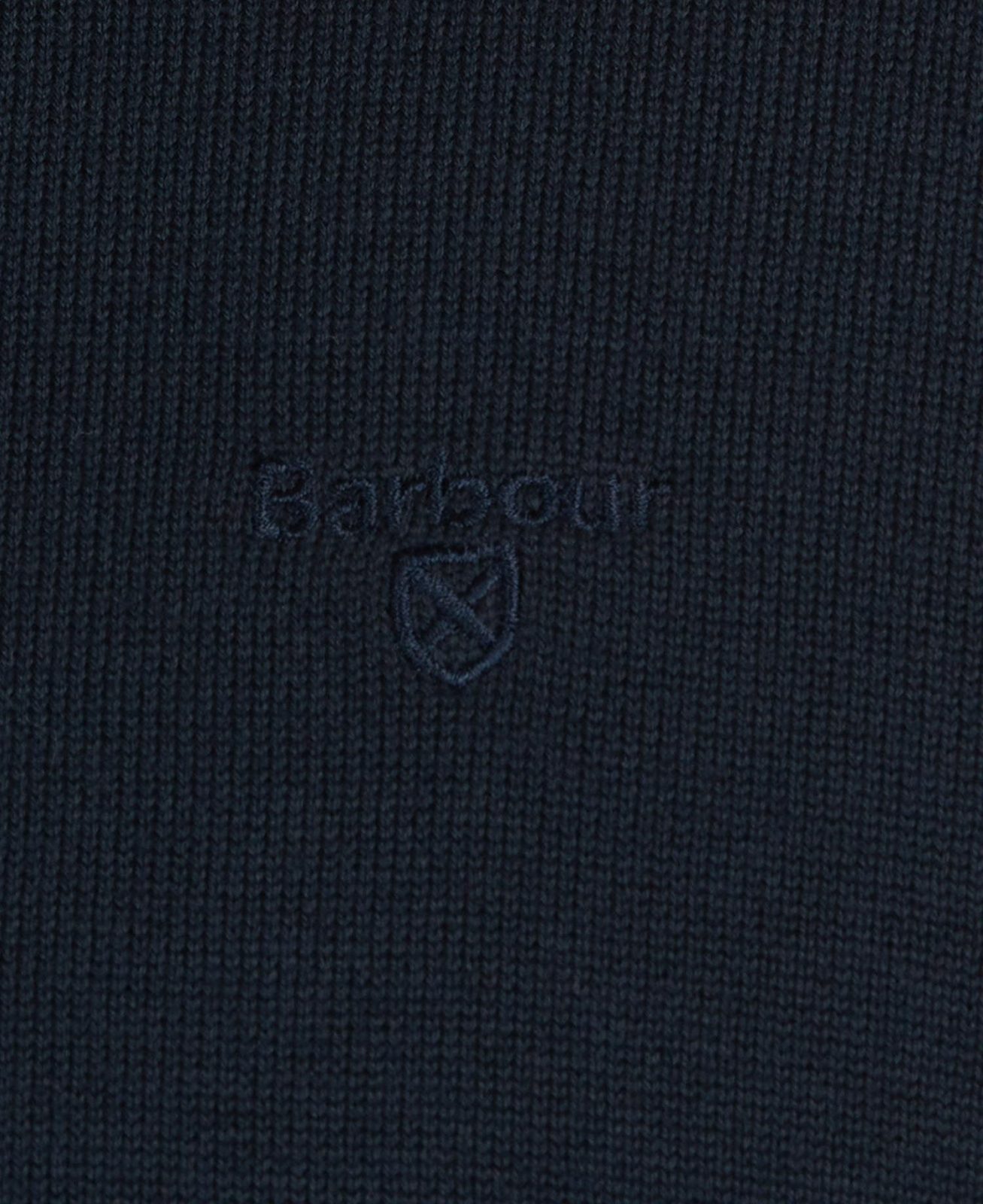 Barbour uomo maglia girocollo in cotone blu - immagine 2