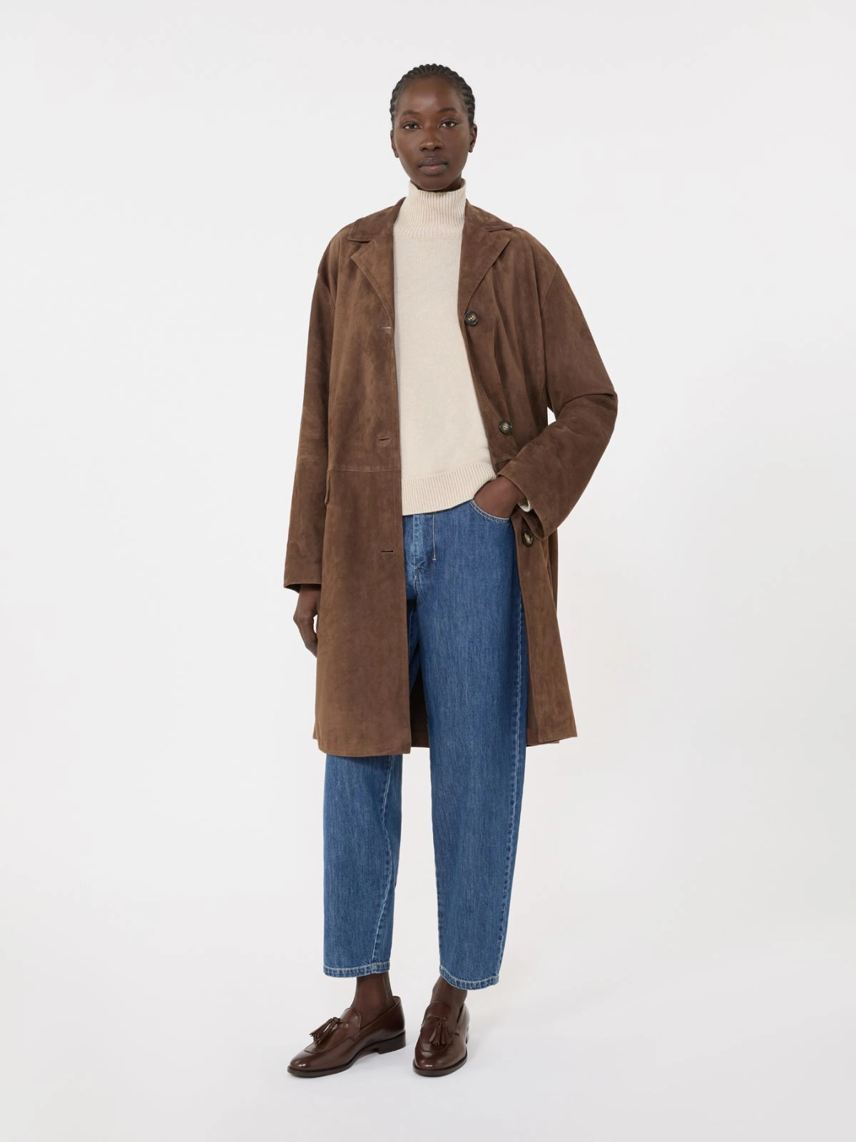 'S Max Mara donna jeans gamba a candela SMMASIA - immagine 4