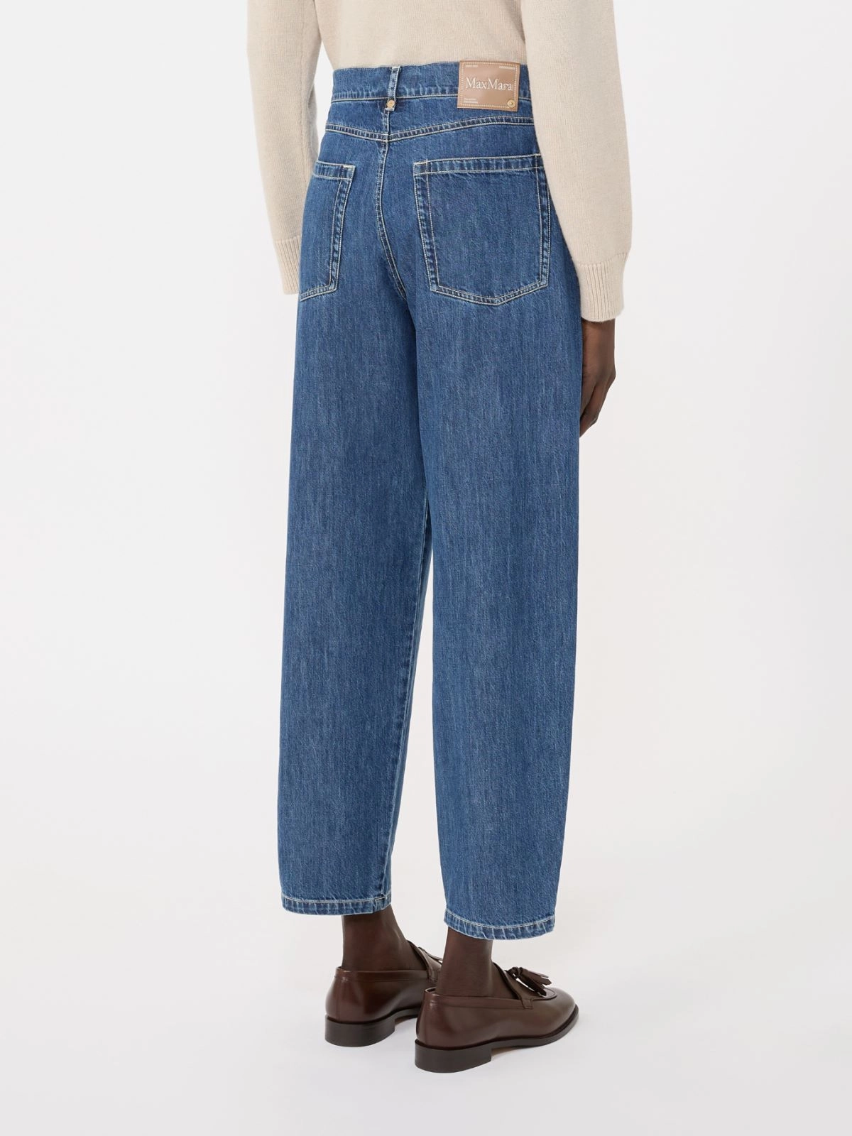 'S Max Mara donna jeans gamba a candela SMMASIA - immagine 3