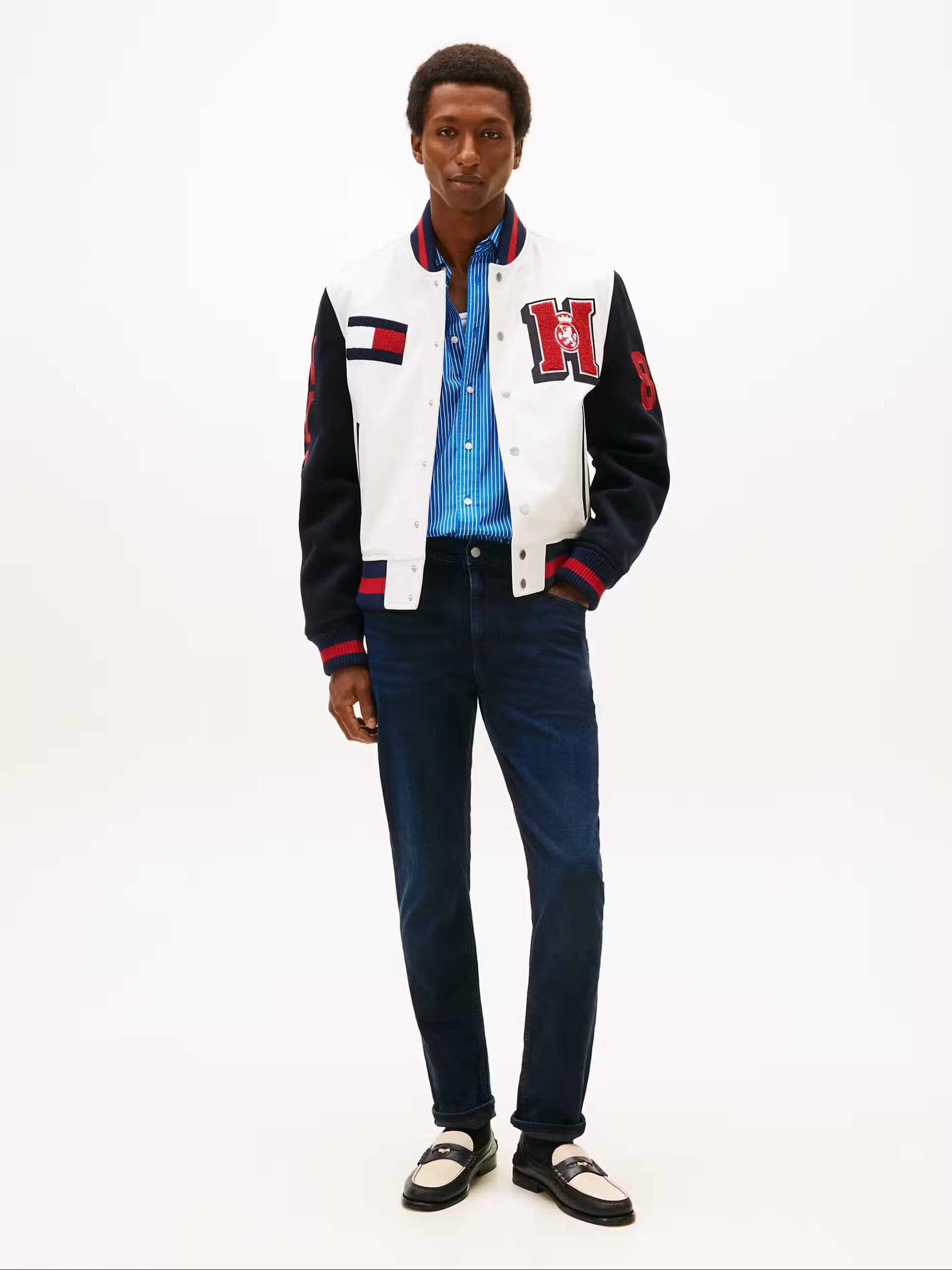 Tommy Hilfiger uomo pantalone jeans scuro vestibilità regolare DENTON CALDER - immagine 5