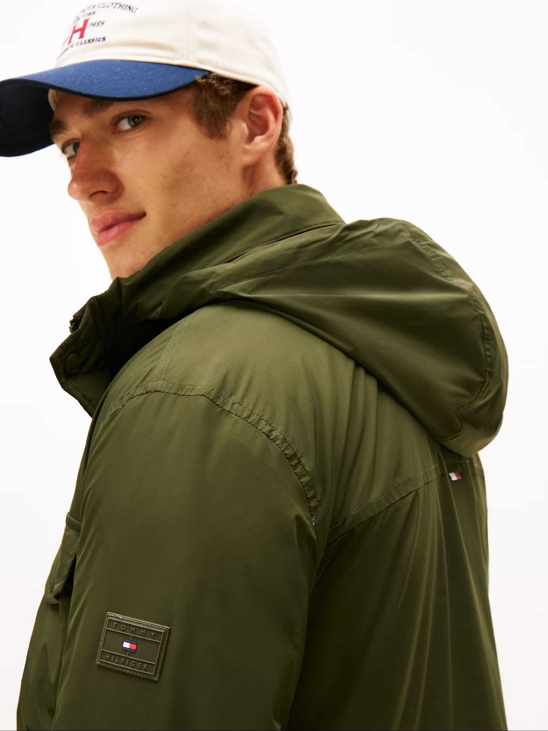 Tommy Hilfiger uomo field jacket imbottita verde - immagine 4