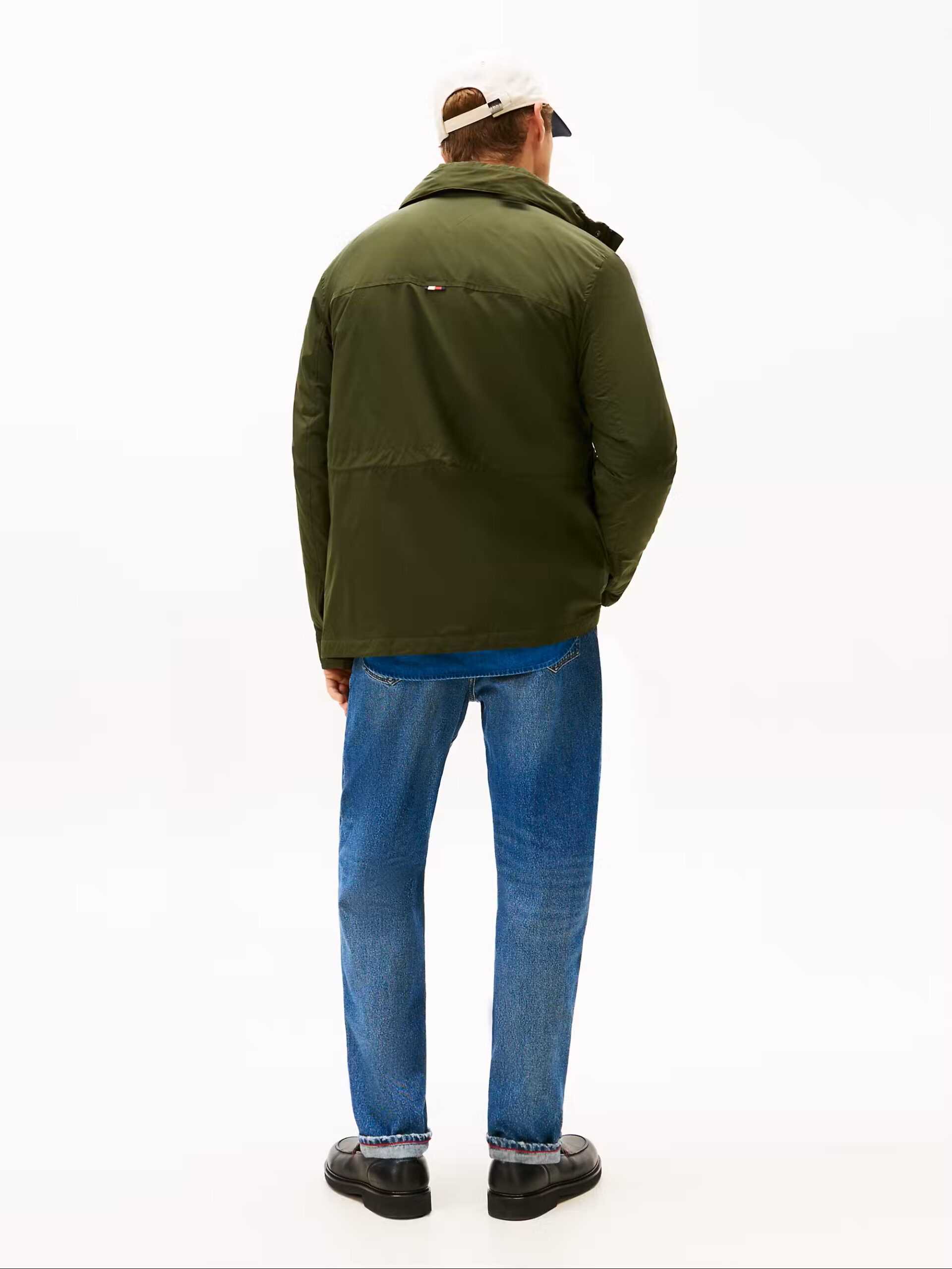 Tommy Hilfiger uomo field jacket imbottita verde - immagine 6