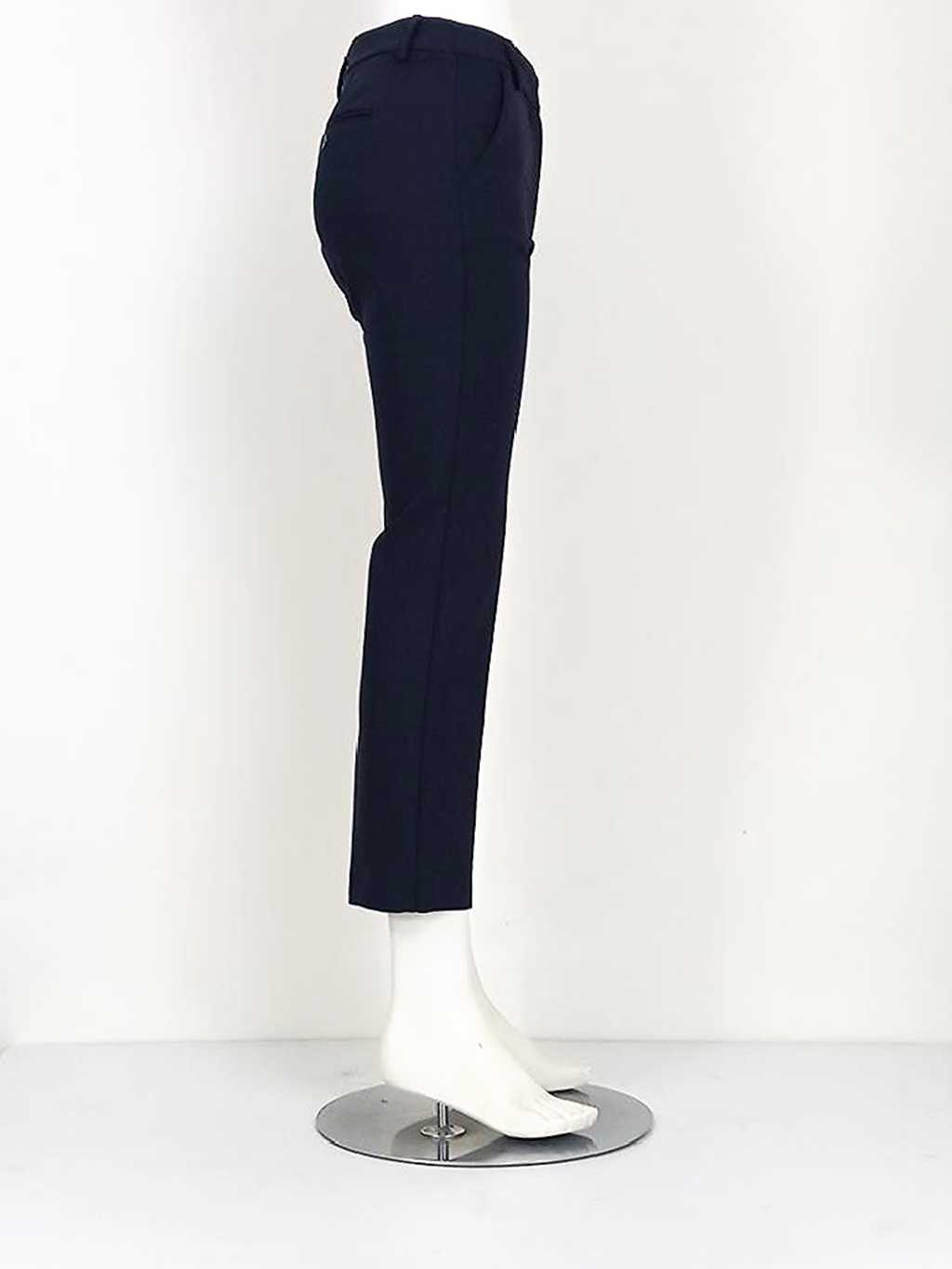 Weekend Max Mara donna pantalone cropped in viscosa blu WKDRANA - immagine 2