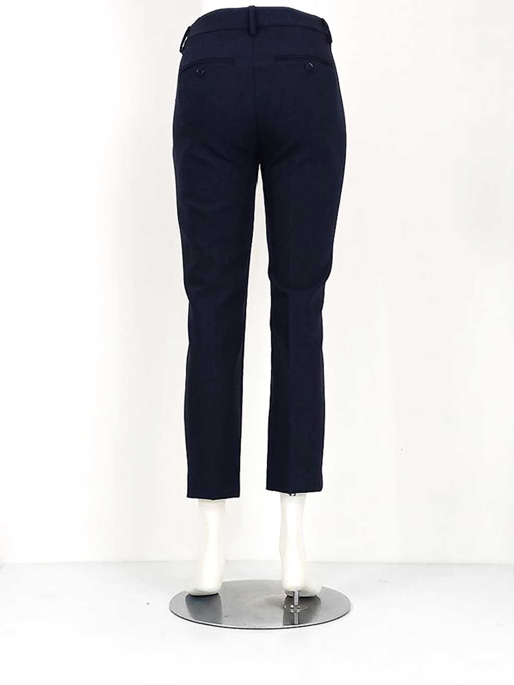 Weekend Max Mara donna pantalone cropped in viscosa blu WKDRANA - immagine 4