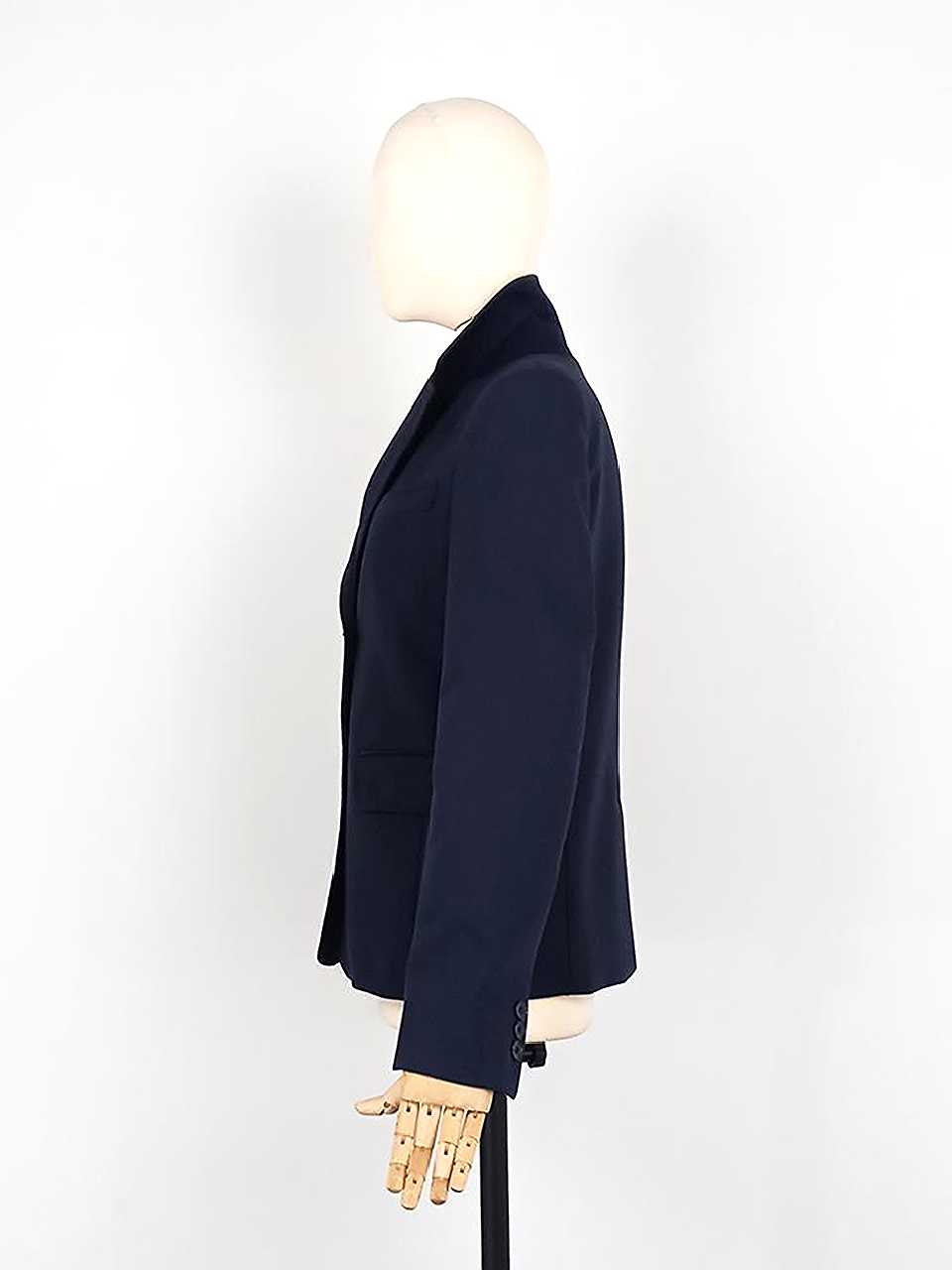 Weekend Max Mara donna giacca tailleur in viscosa blu WKDUVA - immagine 2