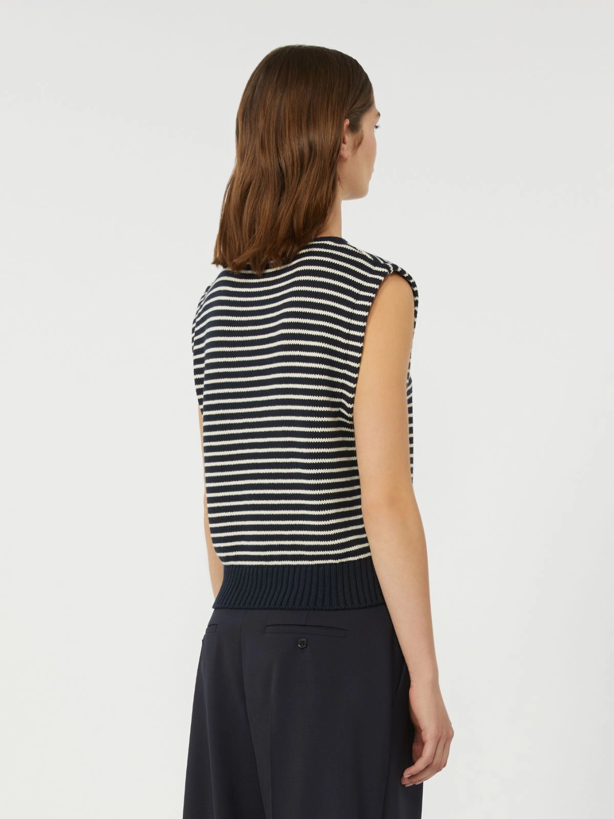 Weekend Max Mara donna gilet a righe WKDLANDA - immagine 4