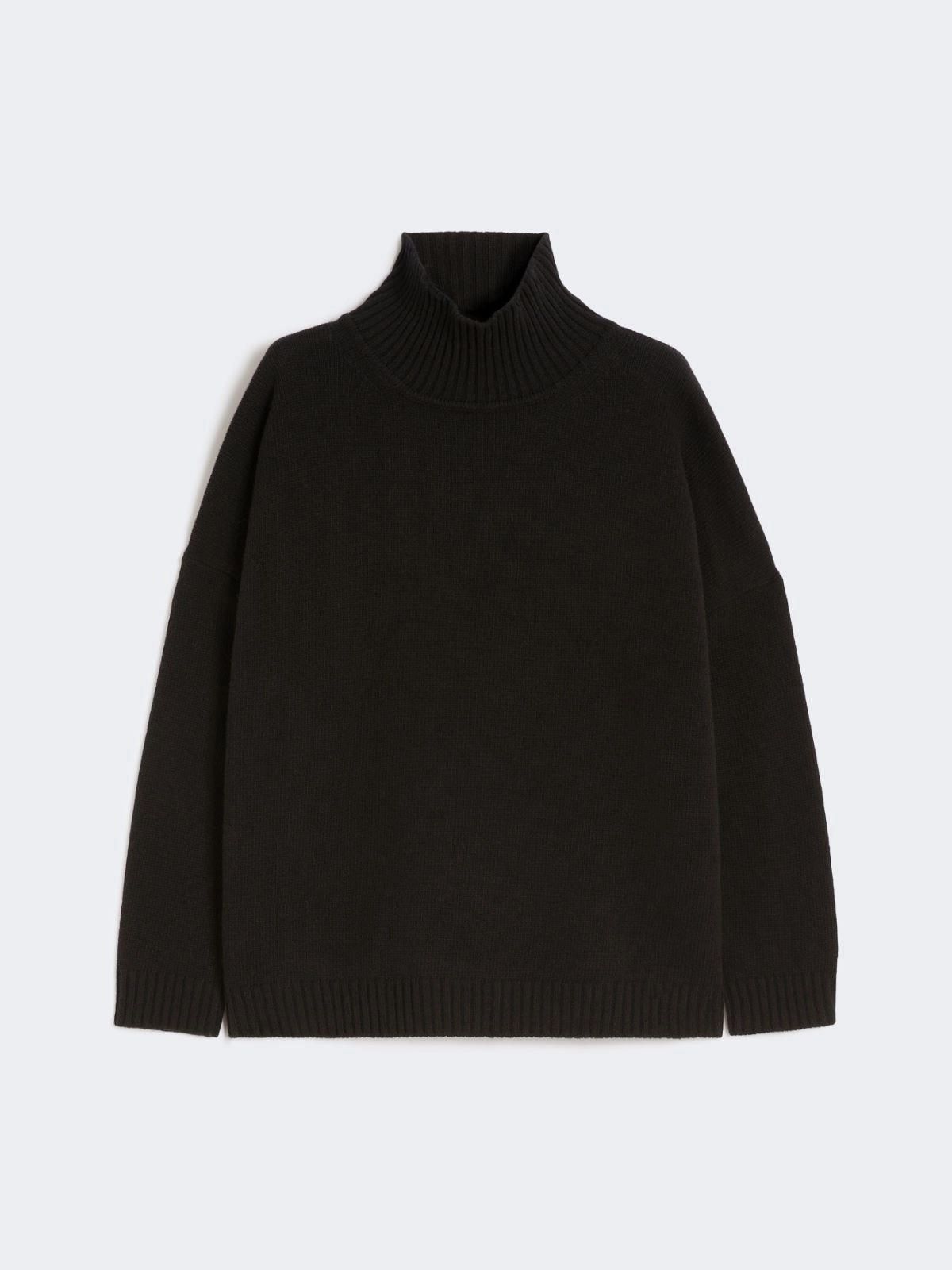 Weekend Max Mara maglia collo alto in lana nera WKDBORGIA - immagine 4