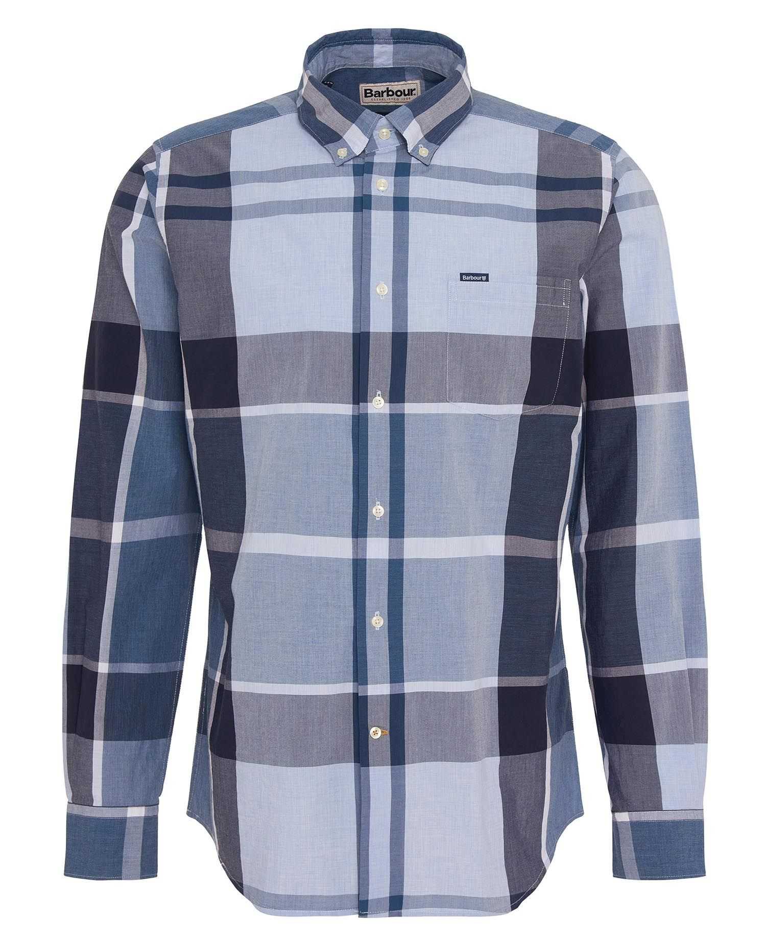Barbour uomo camicia button down a quadri HARRIS - immagine 6
