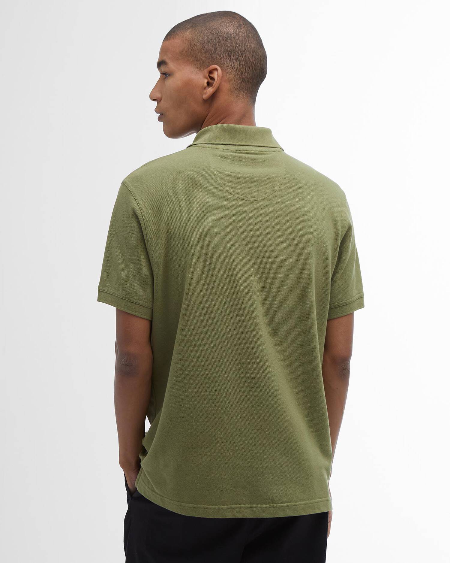 Barbour uomo polo verde TARTAN - immagine 4
