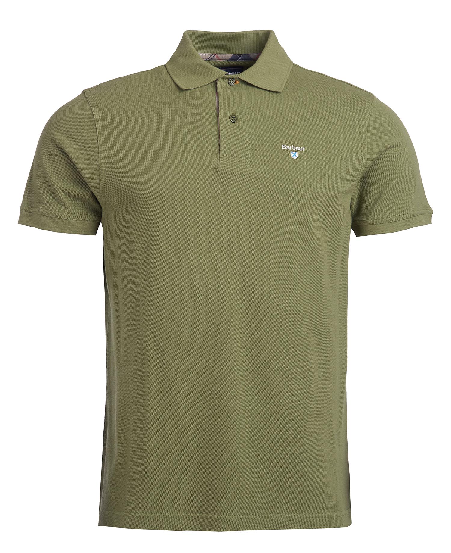 Barbour uomo polo verde TARTAN - immagine 6