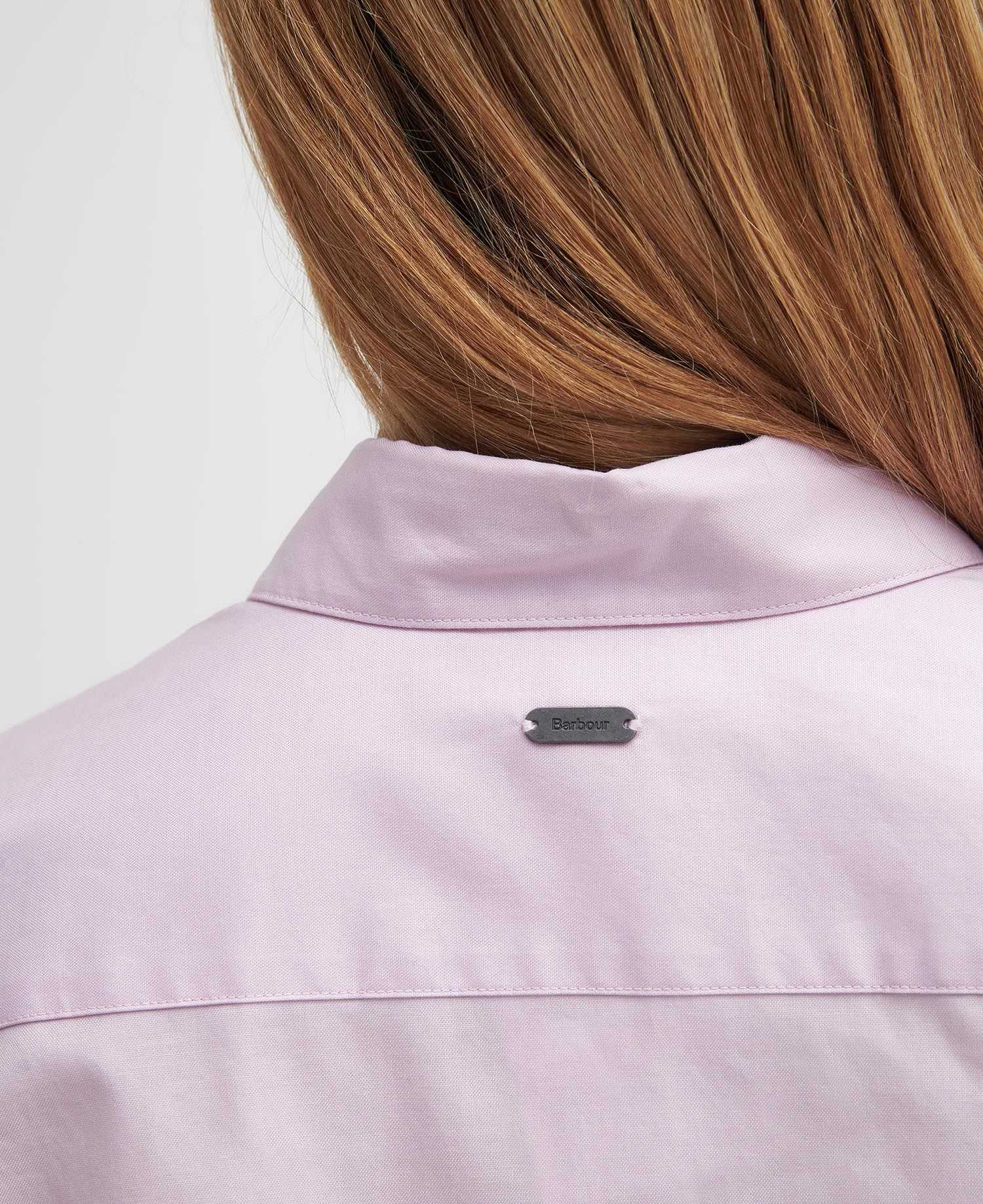 Barbour donna camicia in oxford rosa DERWENT - immagine 3