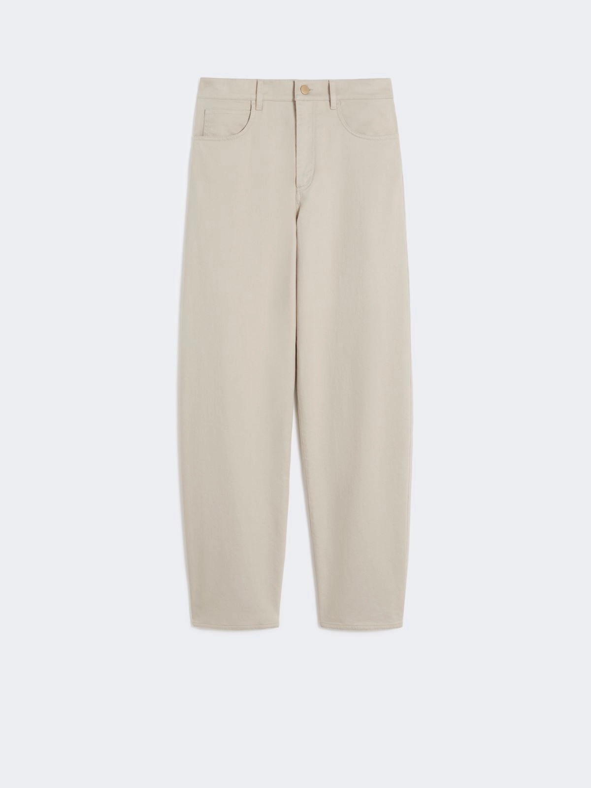 'S Max Mara donna pantalone in bull elasticizzato naturale SMMEMILY - immagine 3