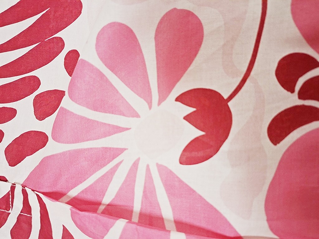 Pietrogrande abito in voile di cotone stampa fiori rosa - immagine 2