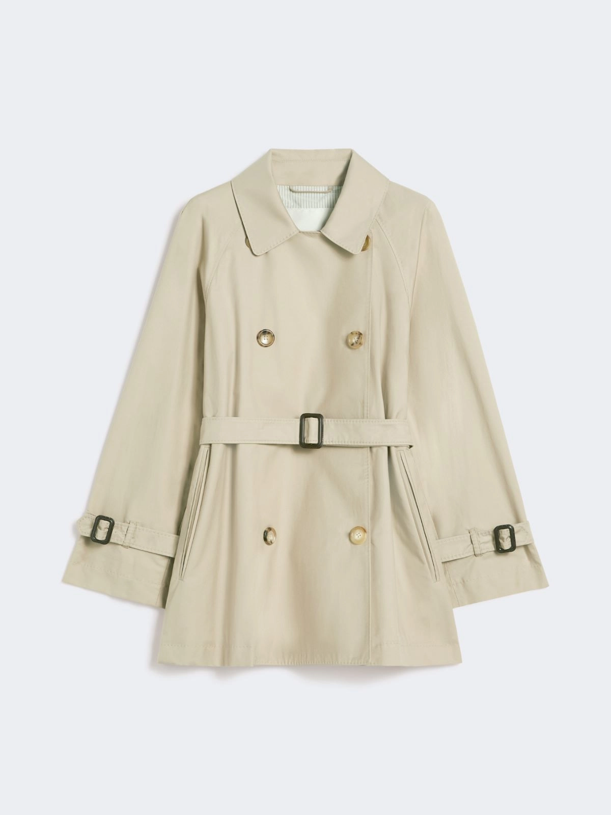 'S Max Mara trench in twill antigoccia beige MTCCALLE - immagine 6