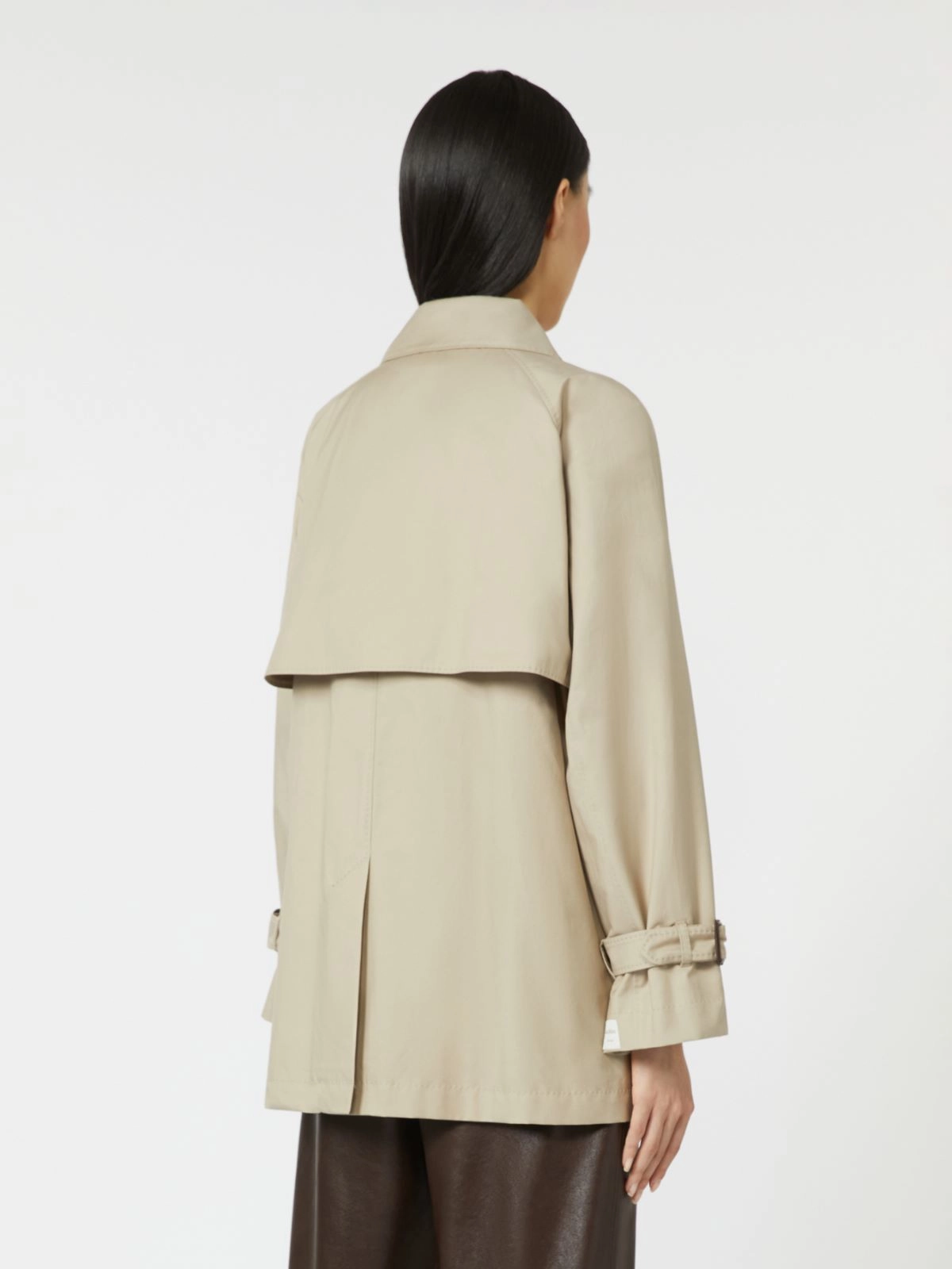 'S Max Mara trench in twill antigoccia beige MTCCALLE - immagine 4