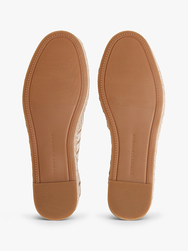 Tommy Hilfiger donna espadrillas in tela a righe con plateau - immagine 5