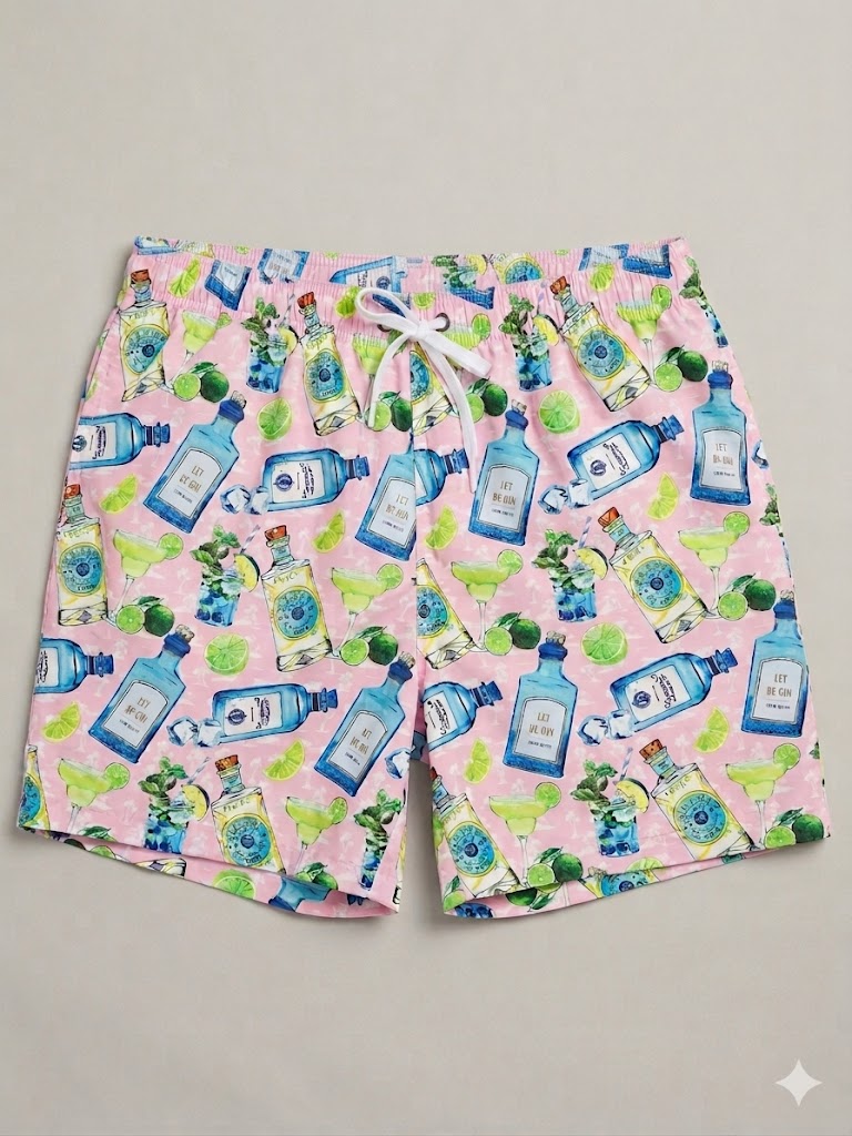 Alley Dock's costume da bagno rosa AMALFI