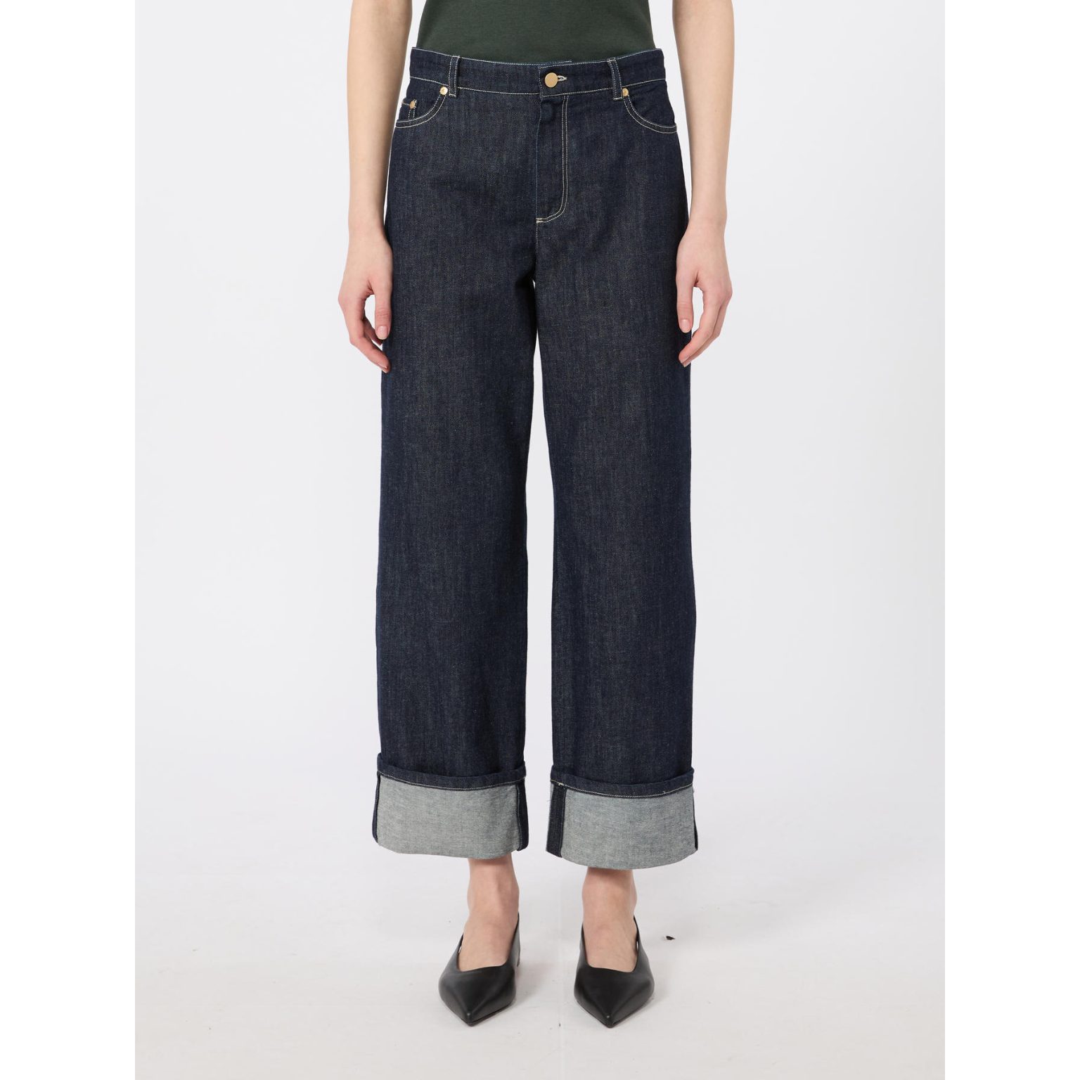 'S Max Mara jeans blu scuro SMMPOGGIO