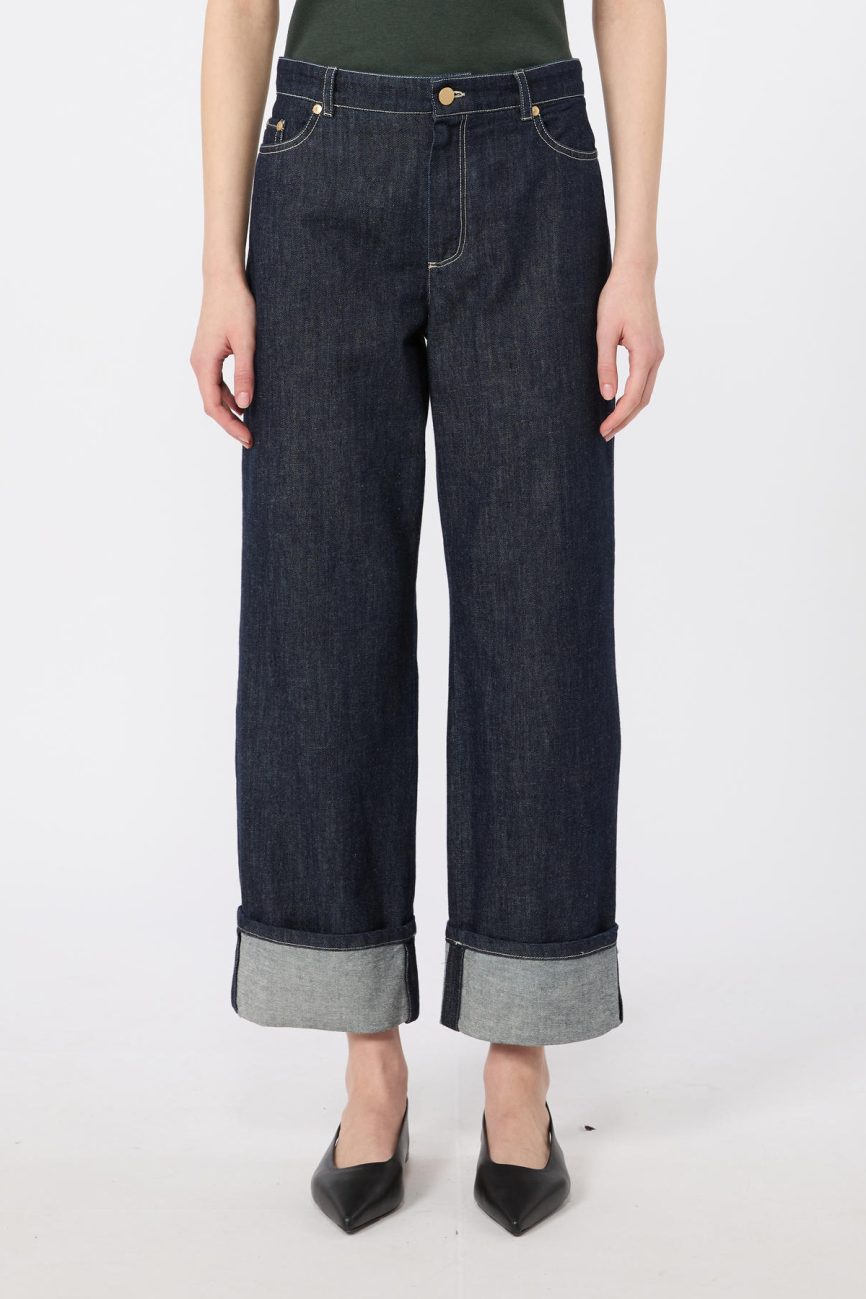 'S Max Mara jeans blu scuro SMMPOGGIO