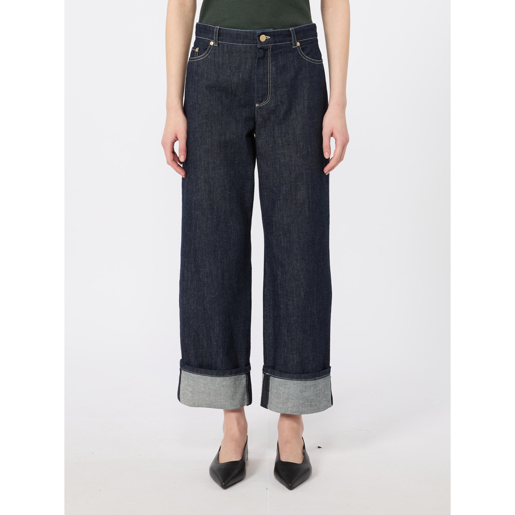 'S Max Mara jeans blu scuro SMMPOGGIO