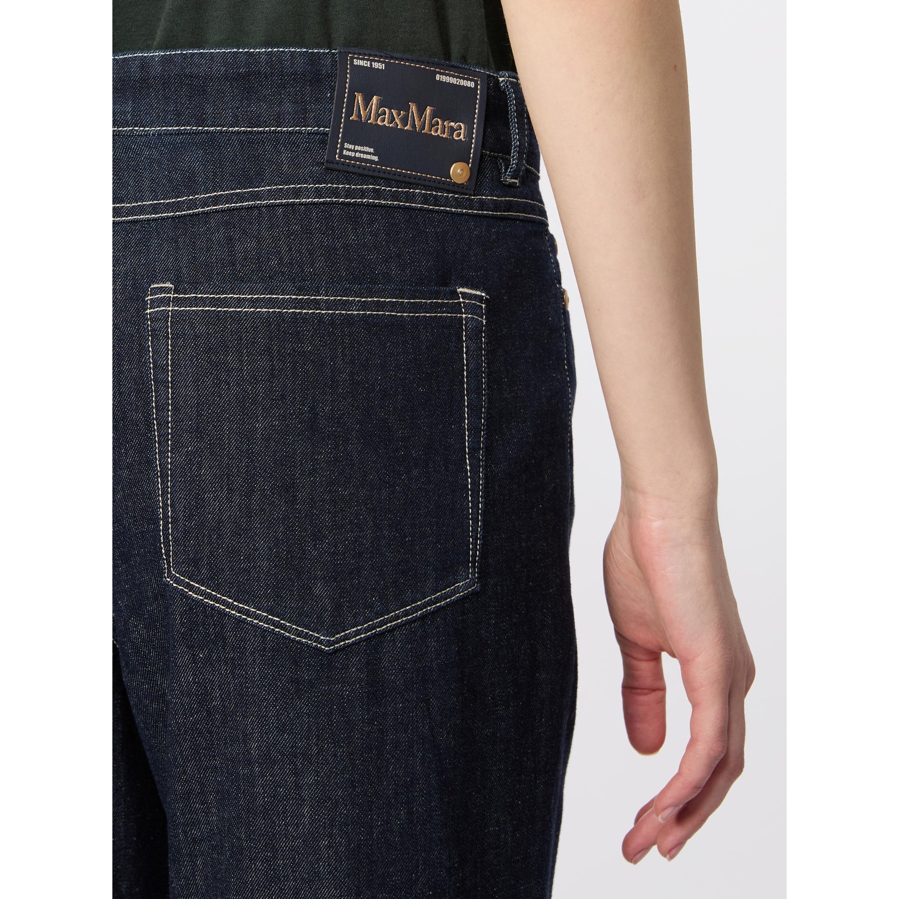 'S Max Mara jeans blu scuro SMMPOGGIO