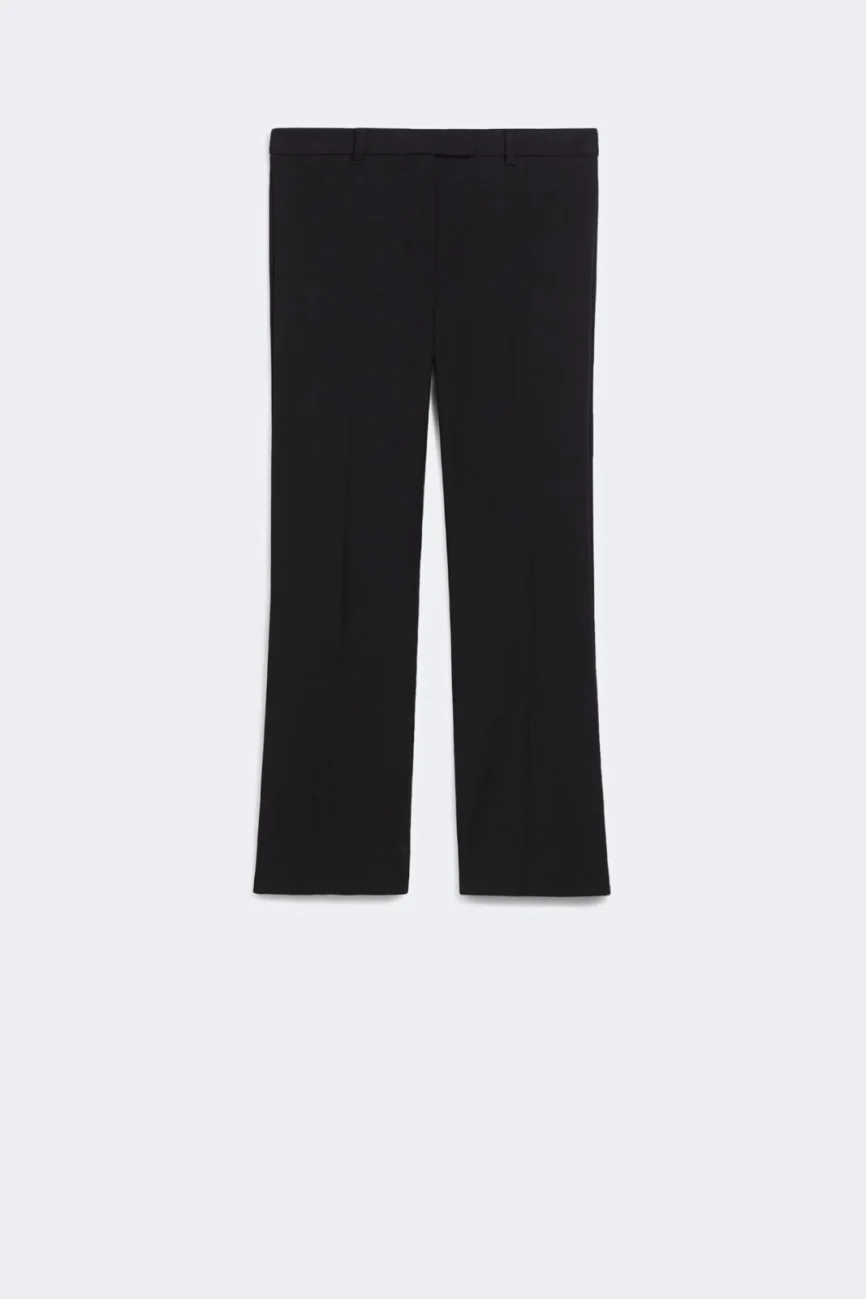 'S Max Mara pantalone in tessuto tecnico nero UMANITA