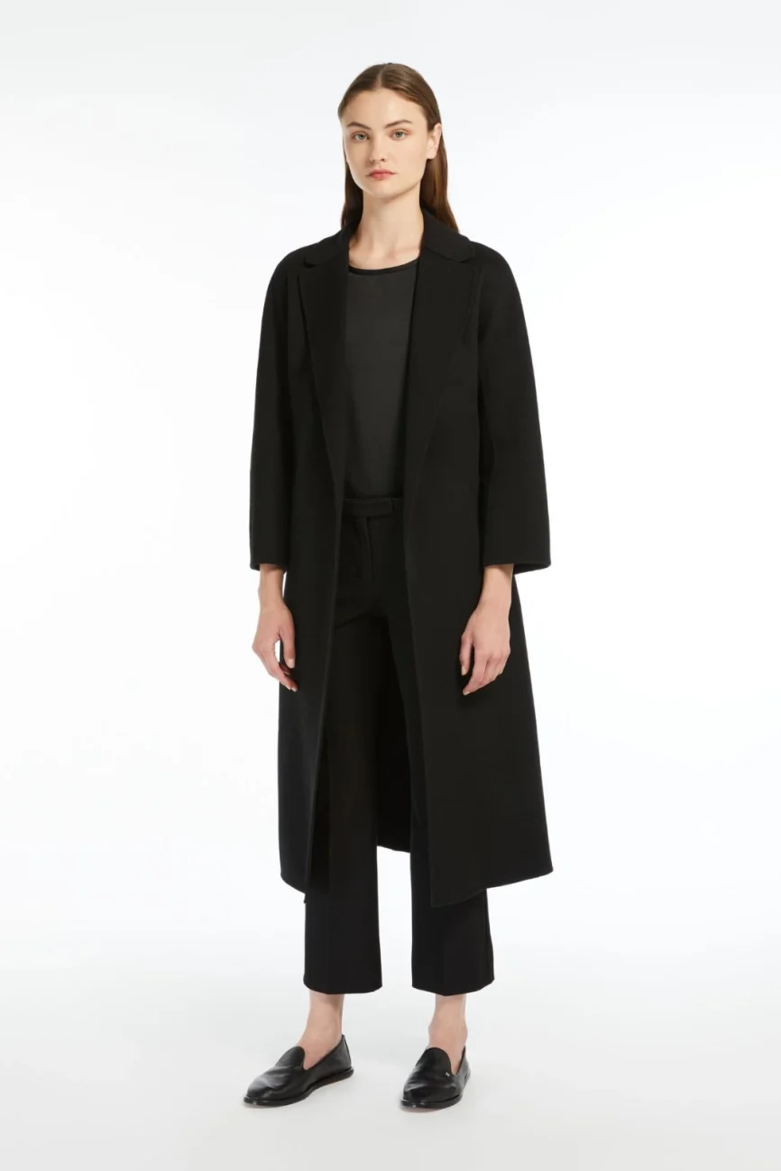'S Max Mara pantalone in tessuto tecnico nero UMANITA