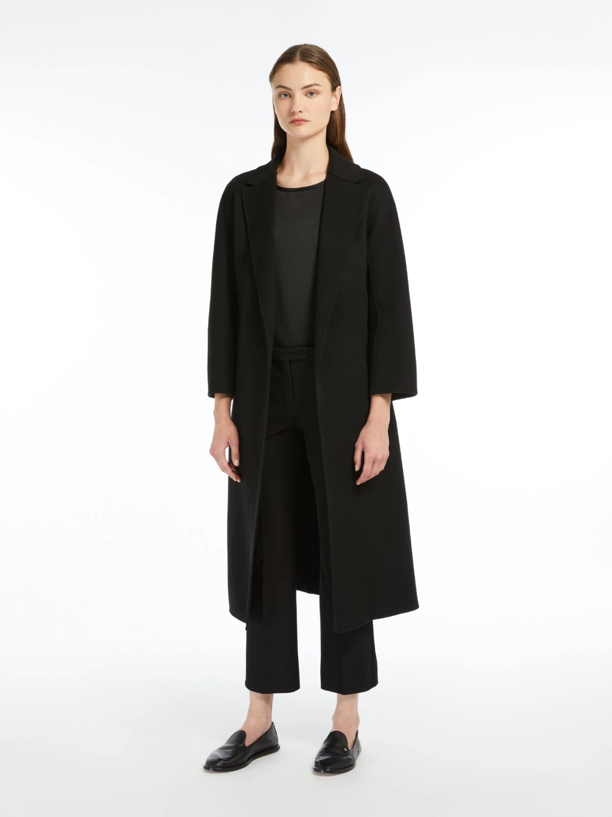 'S Max Mara pantalone in tessuto tecnico nero UMANITA