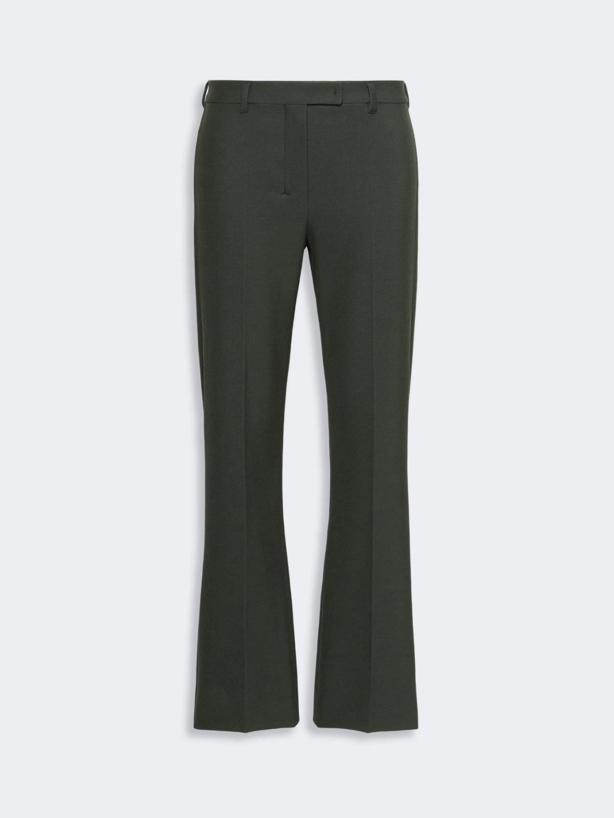 'S Max Mara pantalone in tessuto tecnico verde UMANITA