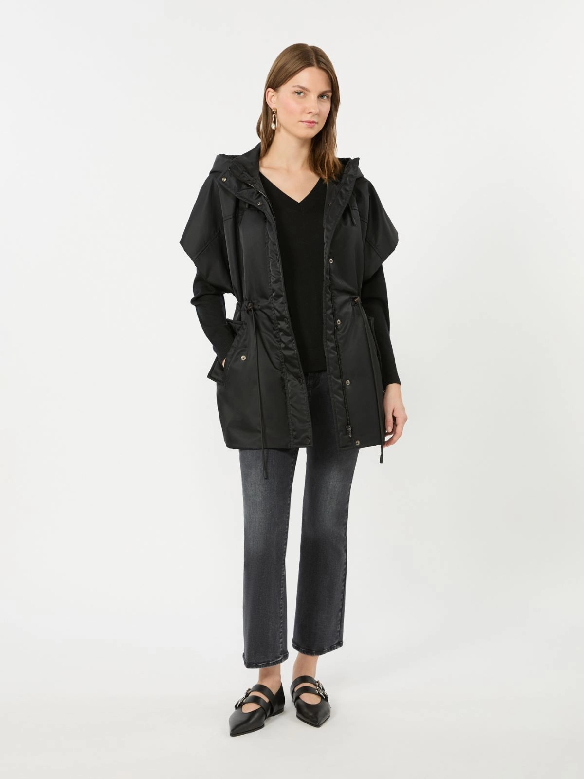 Weekend Max Mara jeans nero slim fit WKDRAPALLO