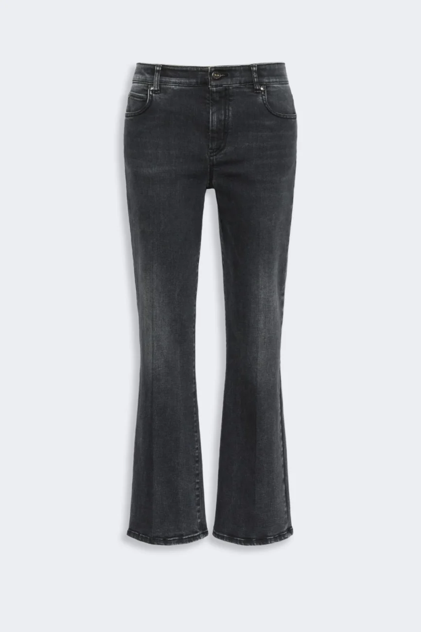 Weekend Max Mara jeans nero slim fit WKDRAPALLO