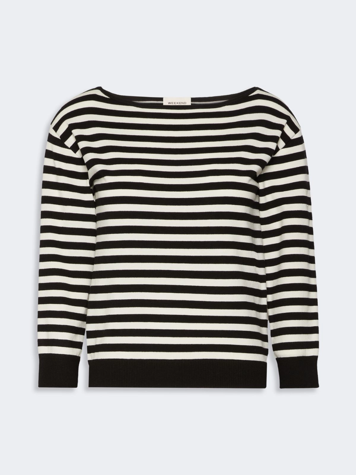 Weekend Max Mara maglia in viscosa a righe WKDSTECCA
