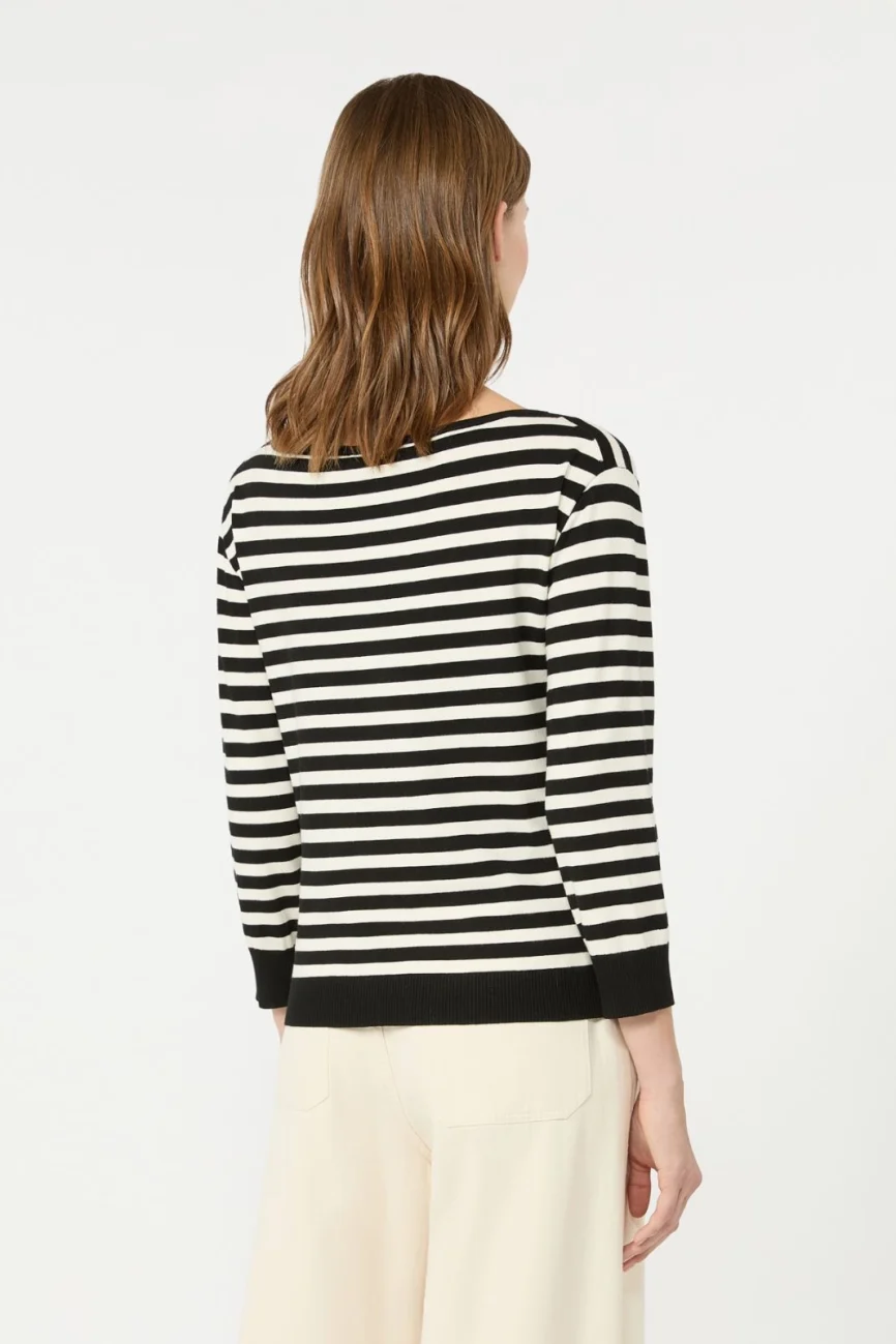 Weekend Max Mara maglia in viscosa a righe WKDSTECCA