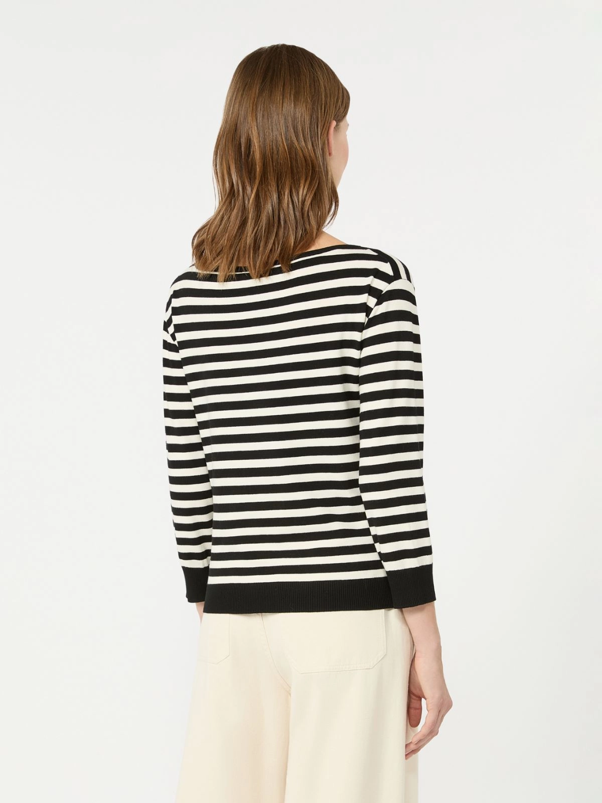 Weekend Max Mara maglia in viscosa a righe WKDSTECCA