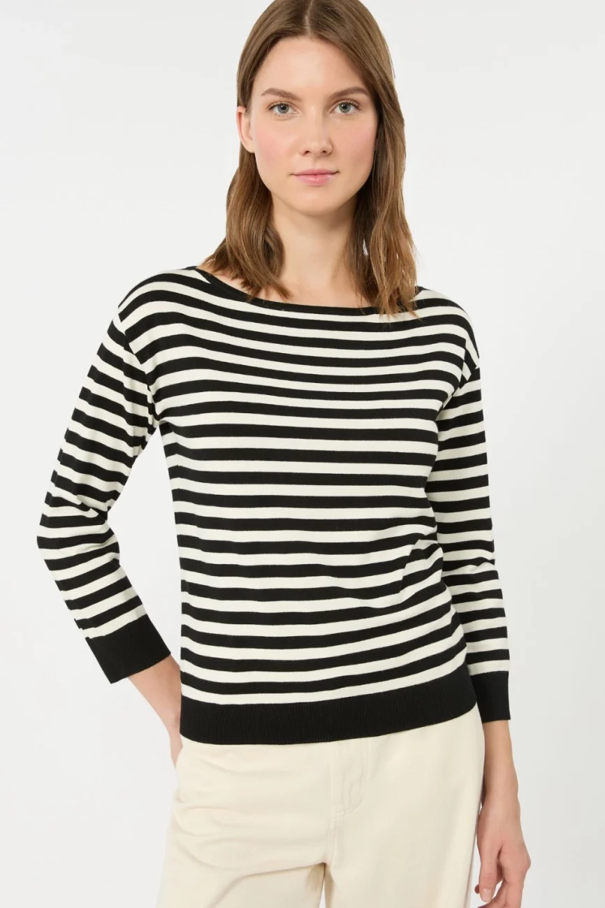 Weekend Max Mara maglia in viscosa a righe WKDSTECCA