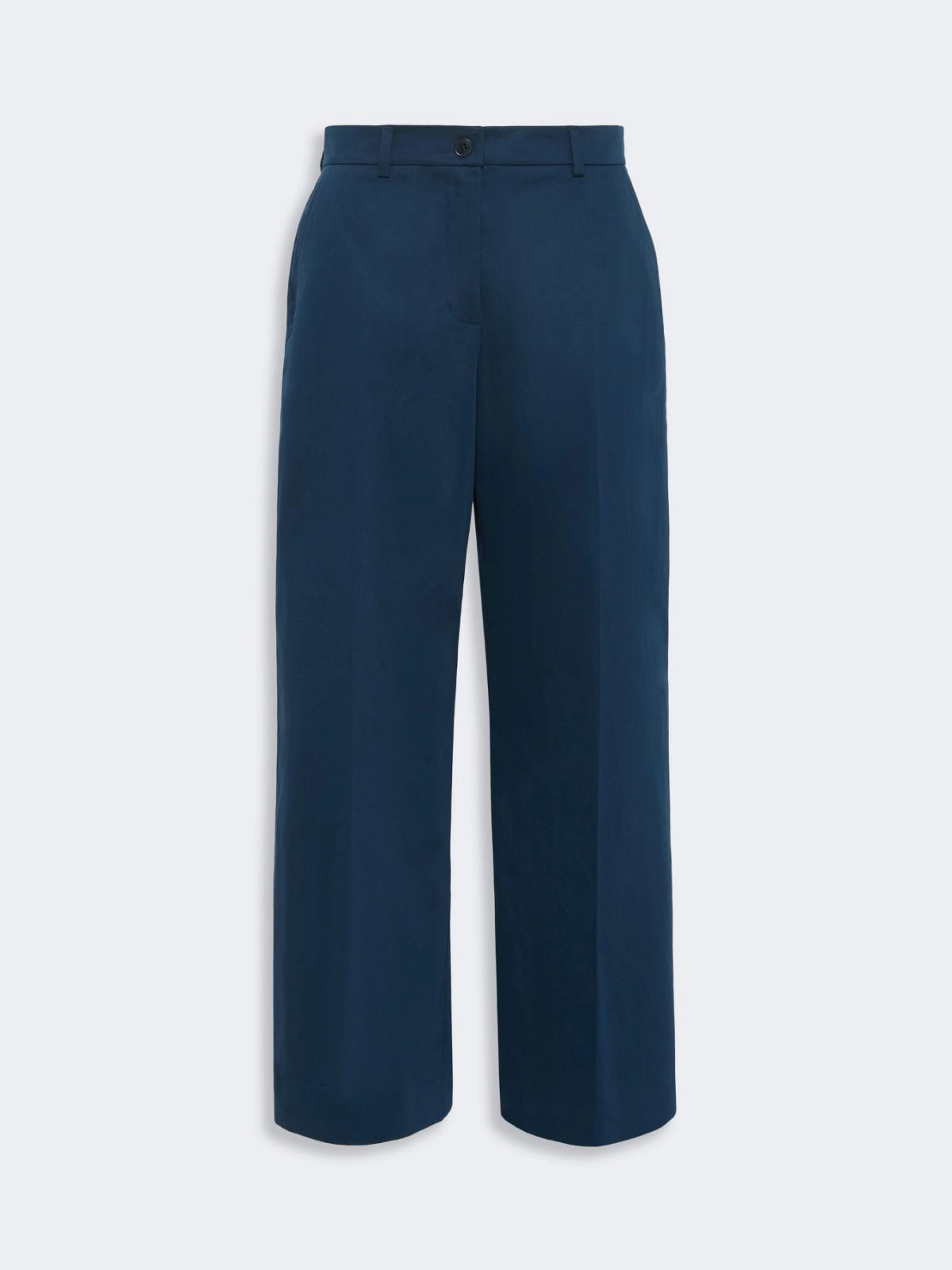 Weekend Max Mara pantalone in cotone blu WKDURIAL
