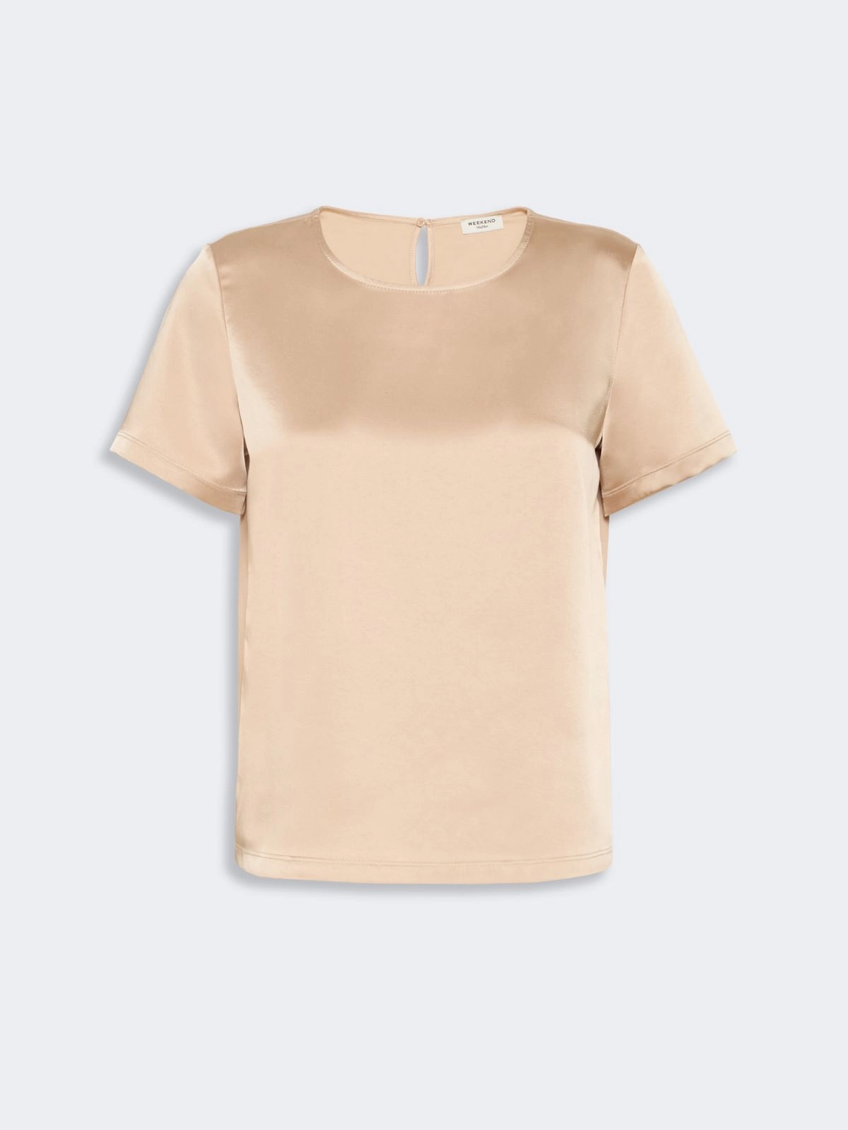 T-shirt Girocollo WKDGILBERT in Raso e Jersey – Weekend Max Mara
