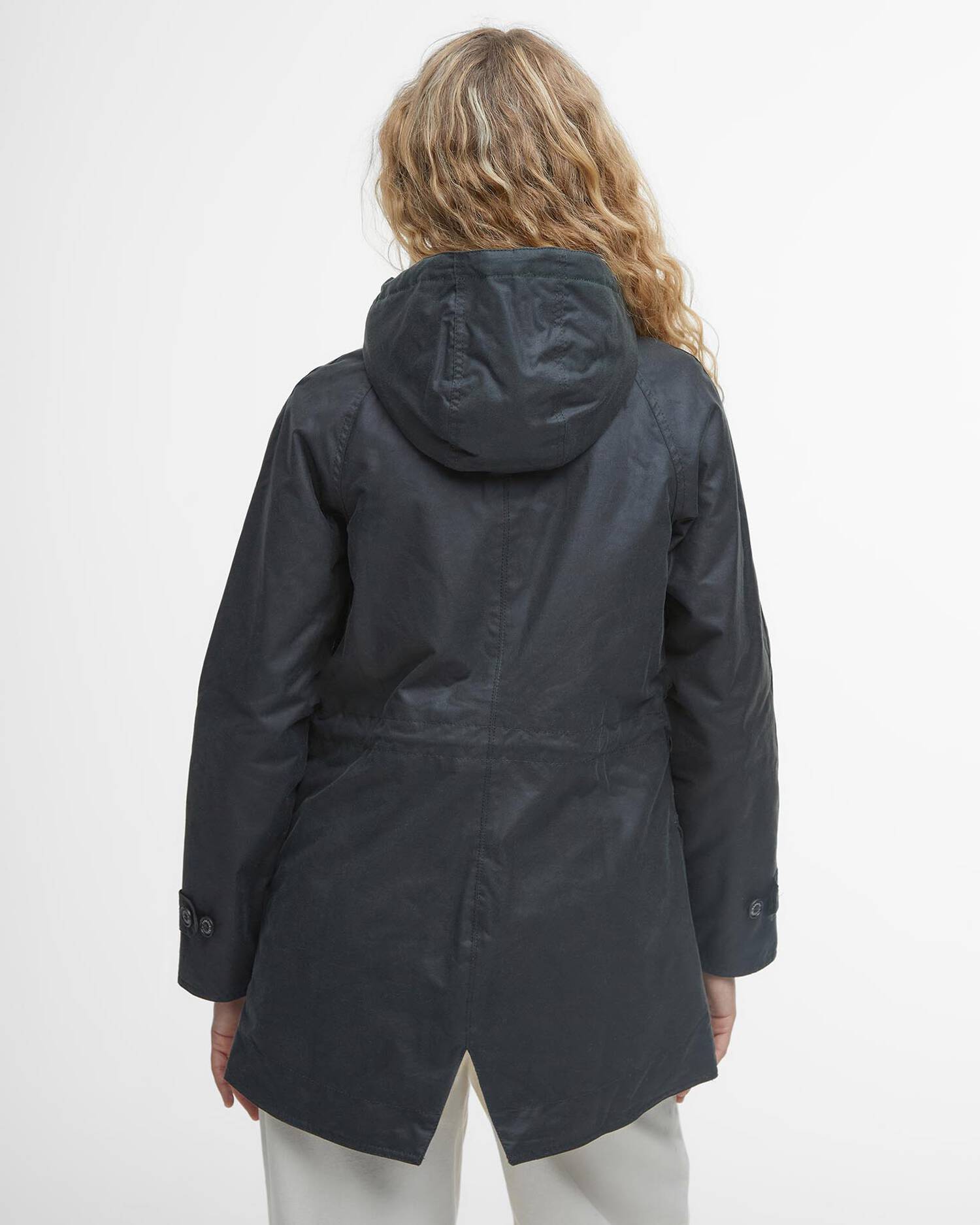 Barbour donna parka cerato verde CANNICH - immagine 6