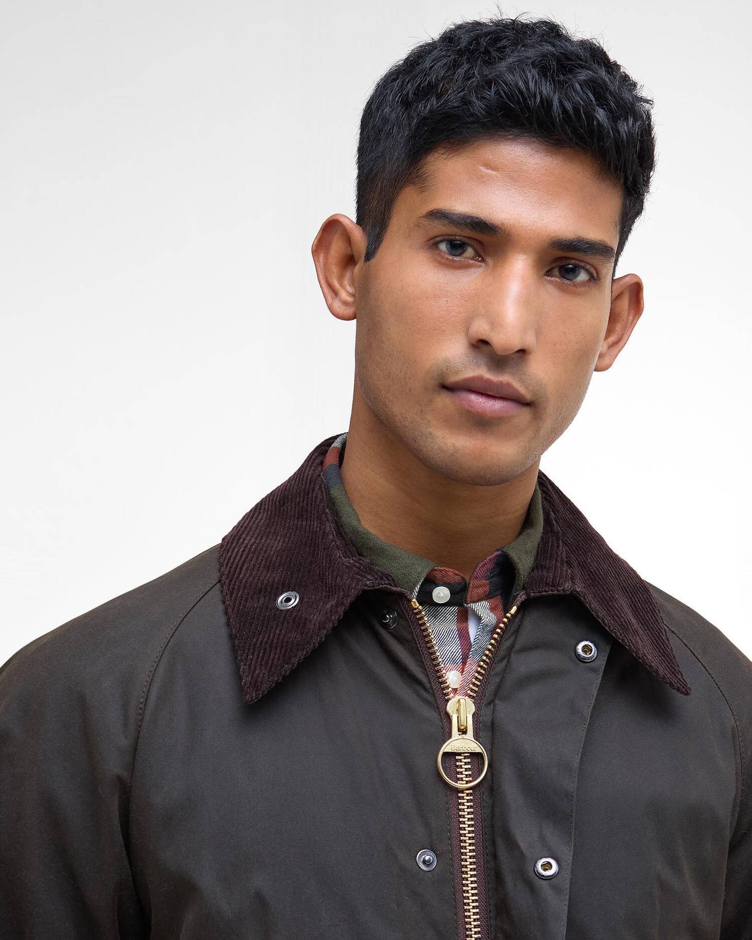 Barbour uomo giacca cotone cerato verde CLASSIC BEDALE