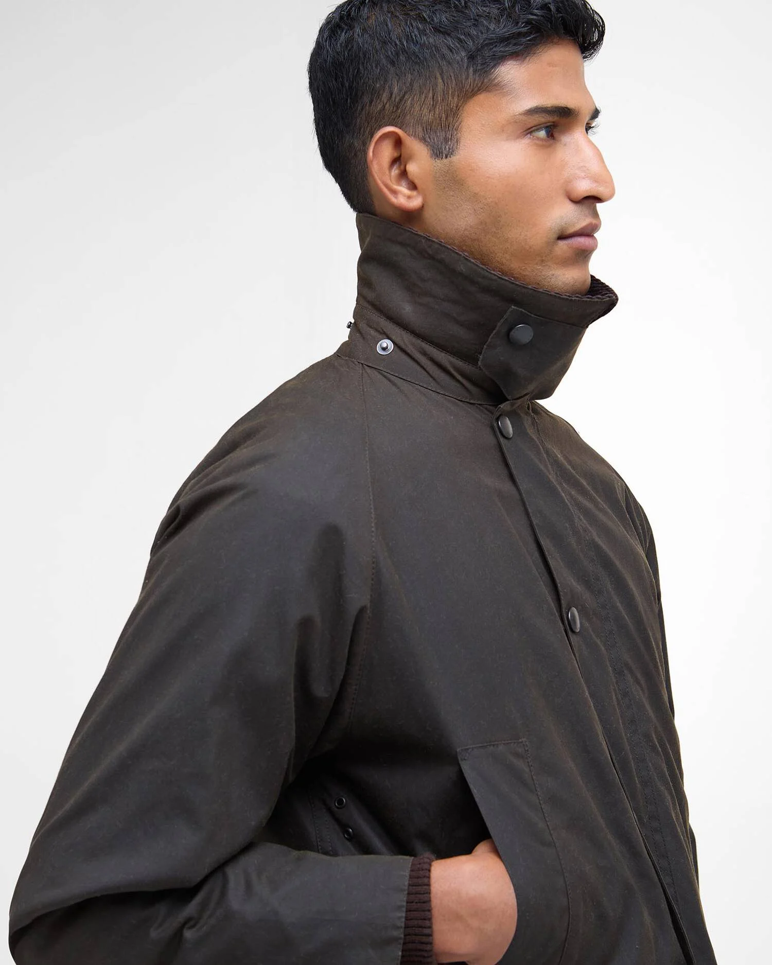 Barbour uomo giacca cotone cerato verde CLASSIC BEDALE