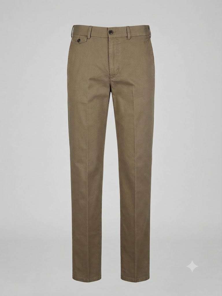 PT Pantaloni Torino pantalone relaxed fit in cotone marrone