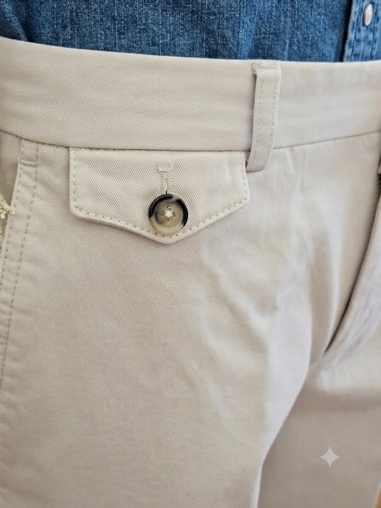 PT Pantaloni Torino pantalone relaxed fit in cotone panna