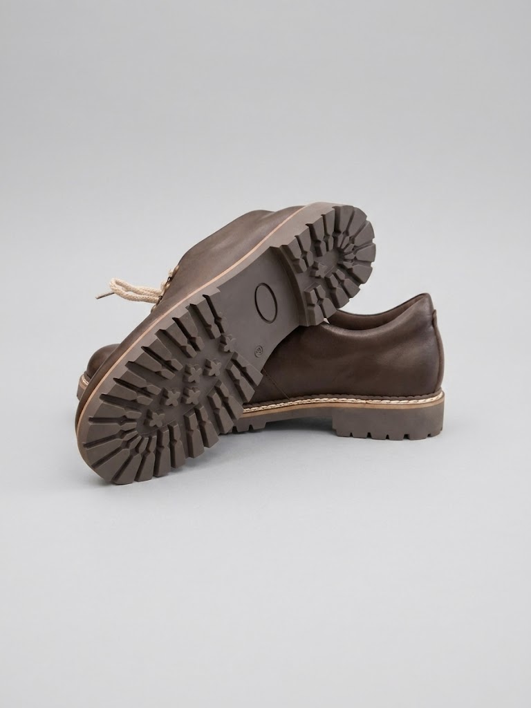 Alpen Boots uomo pedula mountain in pelle marrone LUGANO - immagine 5