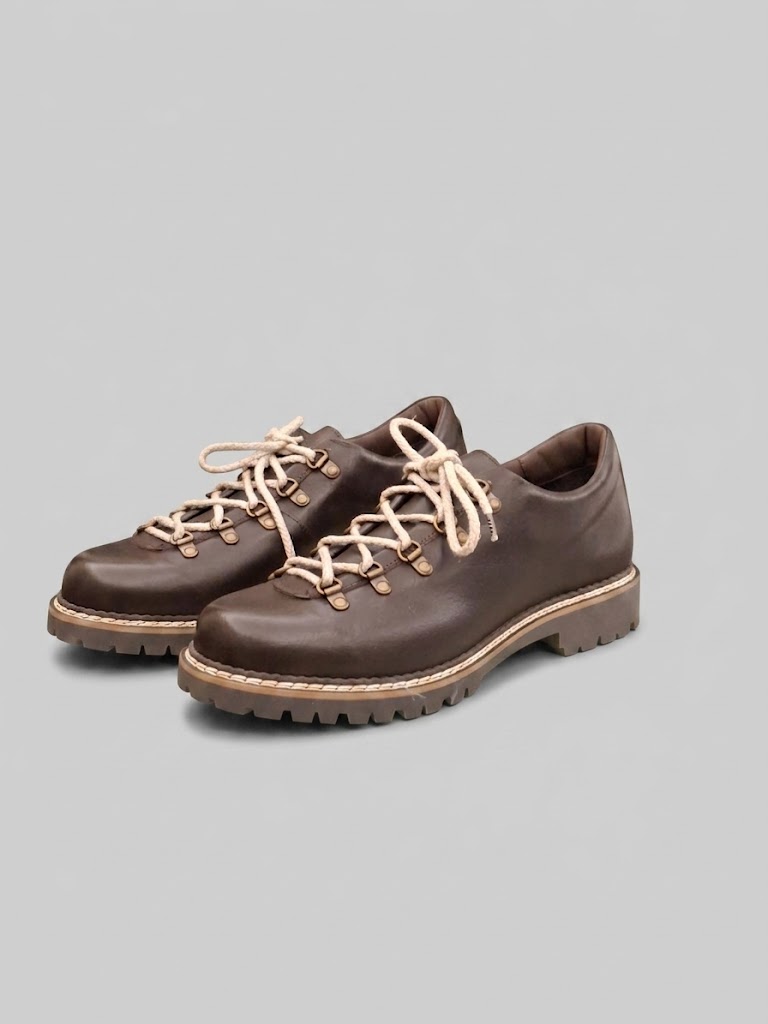 Alpen Boots uomo pedula mountain in pelle marrone LUGANO - immagine 3