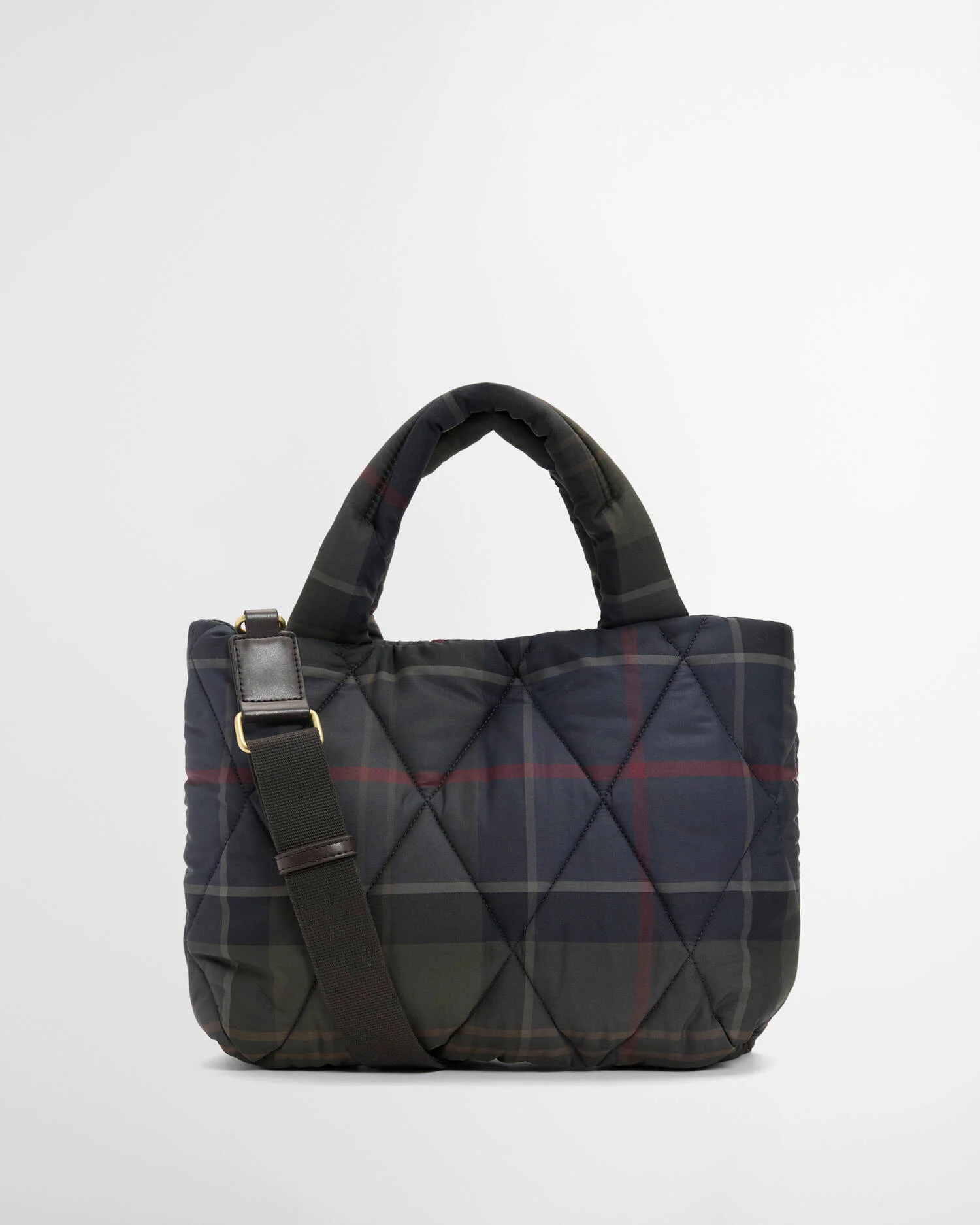 Barbour donna mini borsa trapuntata tartan ARLEN - immagine 4