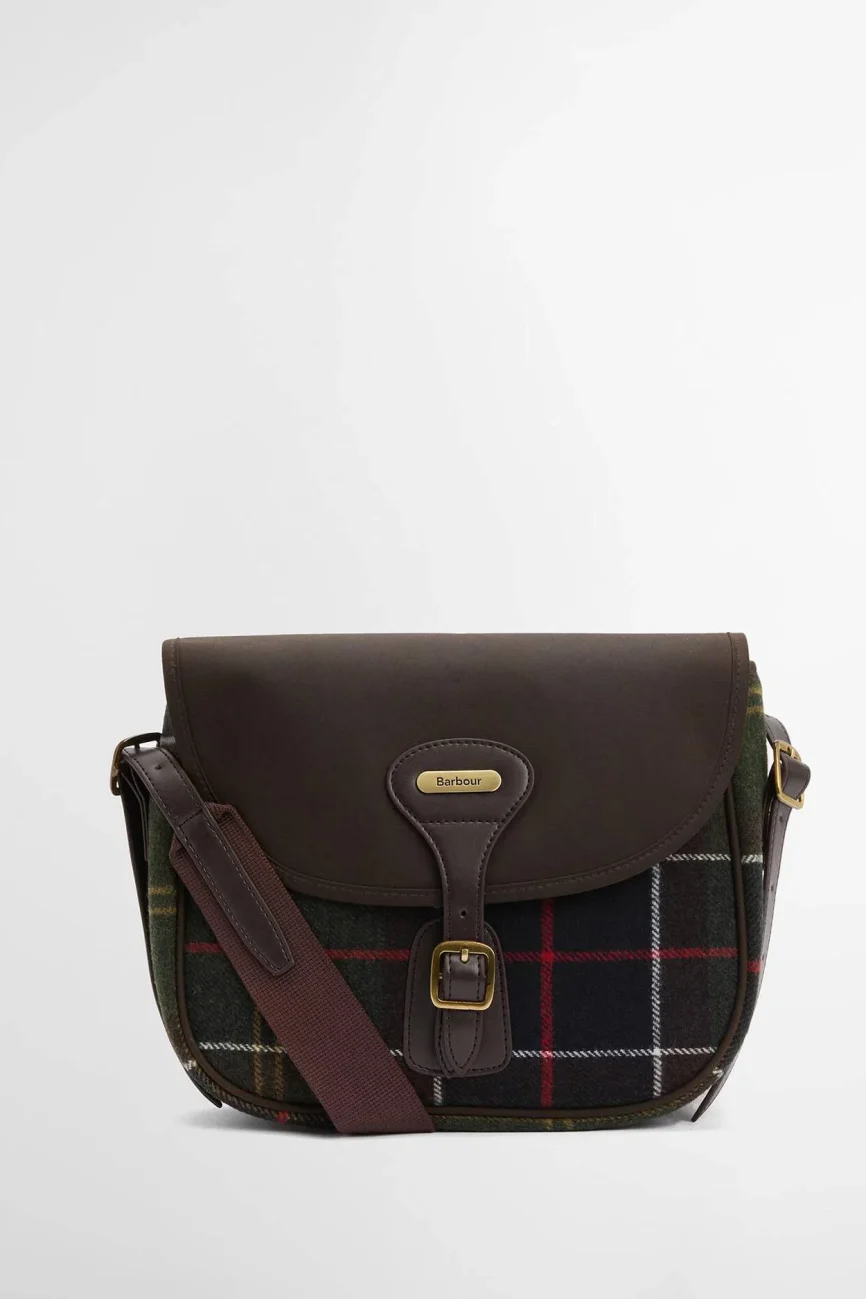 Barbour donna borsa a tracolla tartan CROMARTY