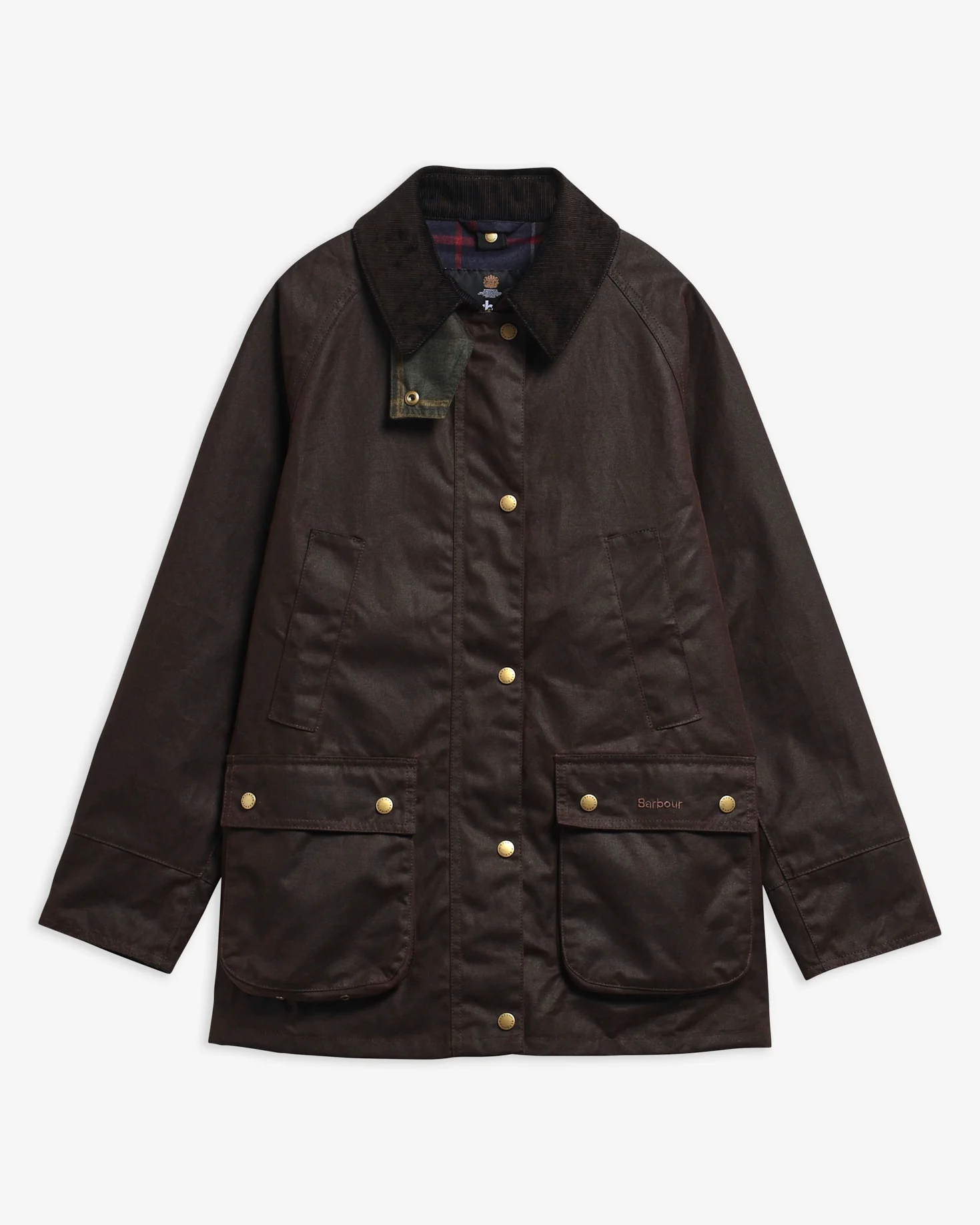 Barbour donna giacca cerata marrone ACORN - immagine 6